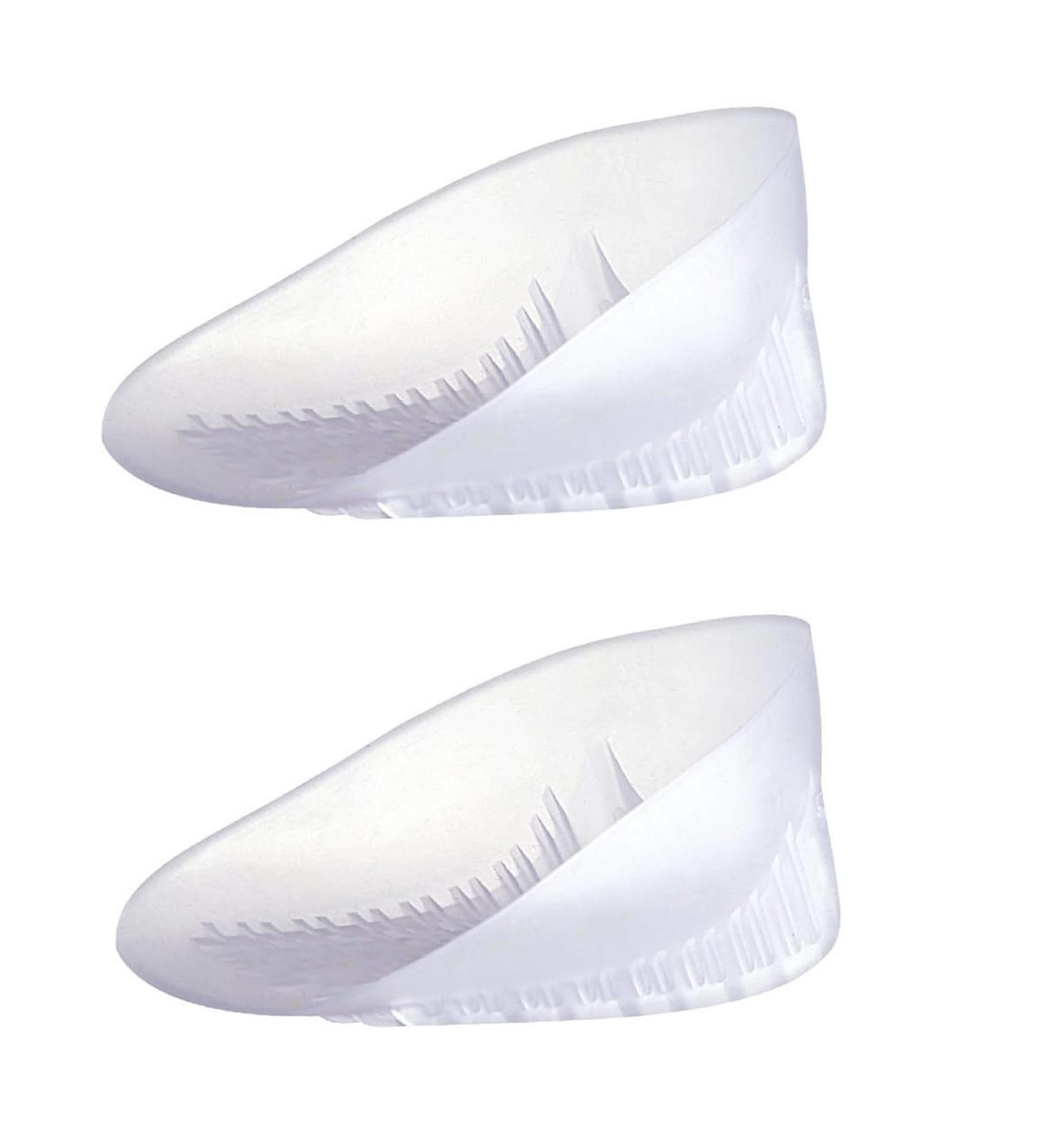 Heavy Duty Gel Heel Cups Cushion Inserts for Shock Absorption Plantar Fasciitis & Heel Pain Relief (1 Pair) - International Shipping Available - Buy Online on GoSupps.com