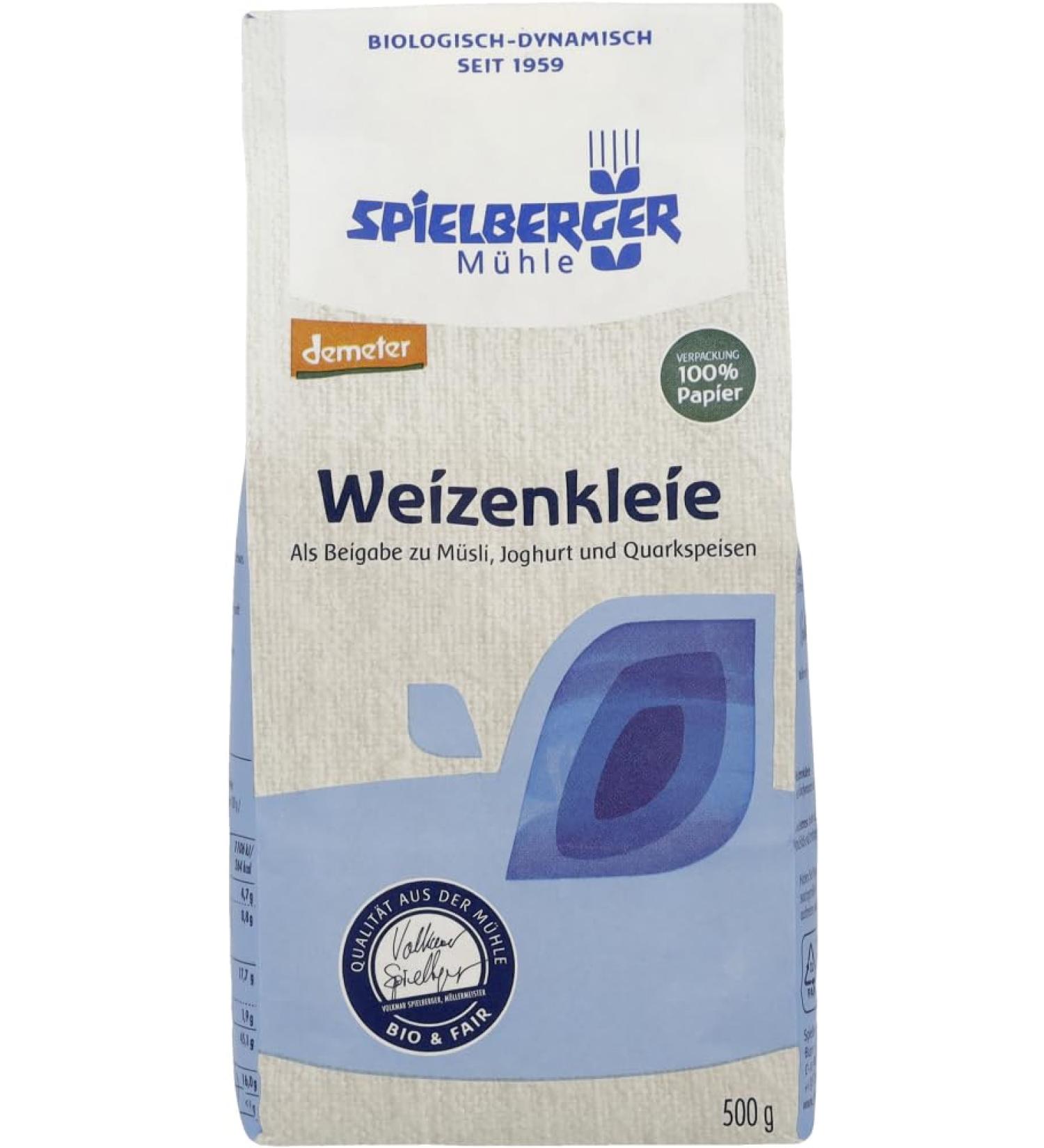Spielberger Son de bl bio - 6 x 500 g 500 g (Lot de 6)