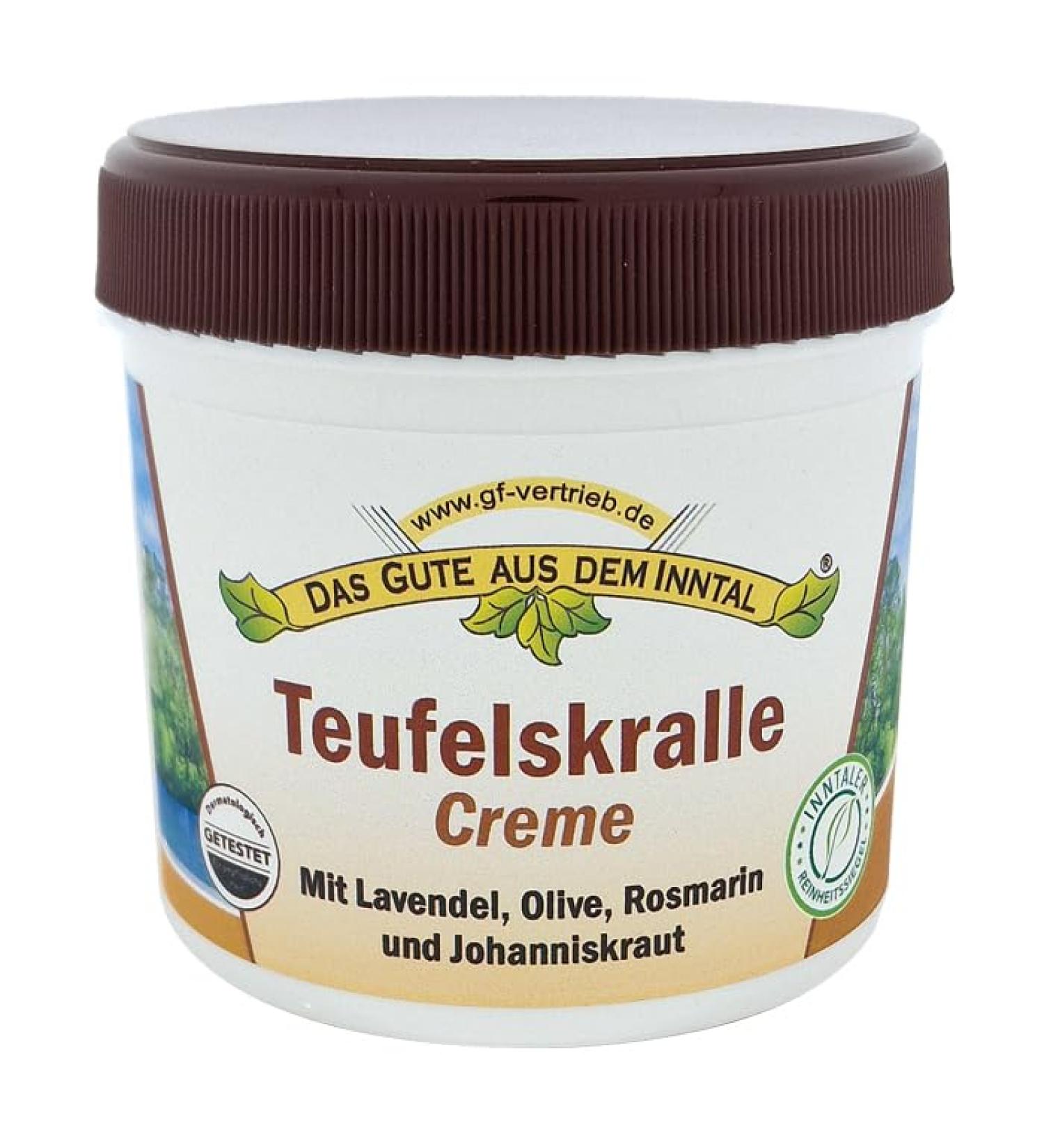 Devil's Claw Cream with Lavender, Olive, Rosemary, St. John's Wort - 200 ml