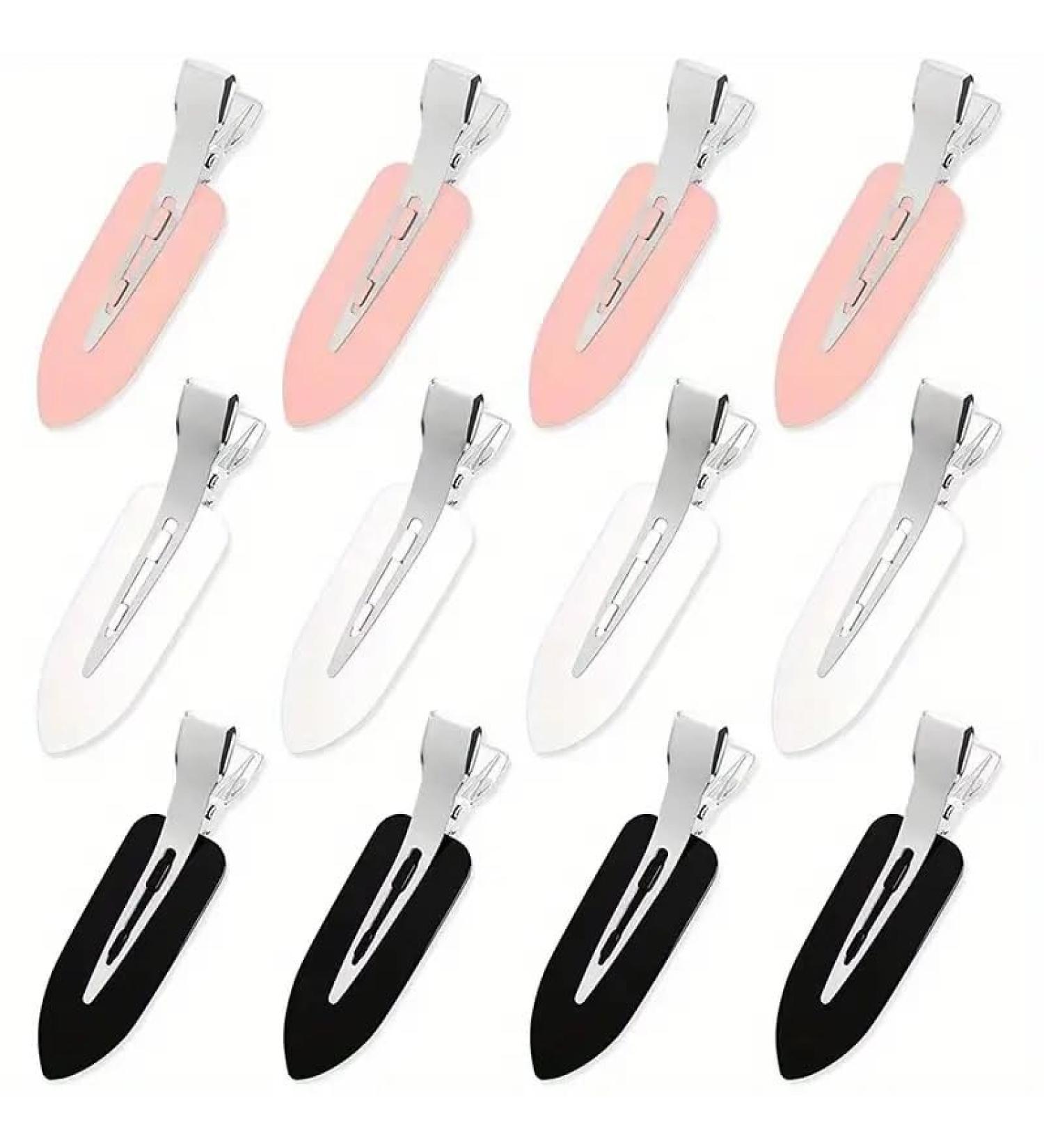 20 No Crease No bend 3 colour Hair Clips. ideal for applying Makeup etc - Buy Online on GoSupps.com