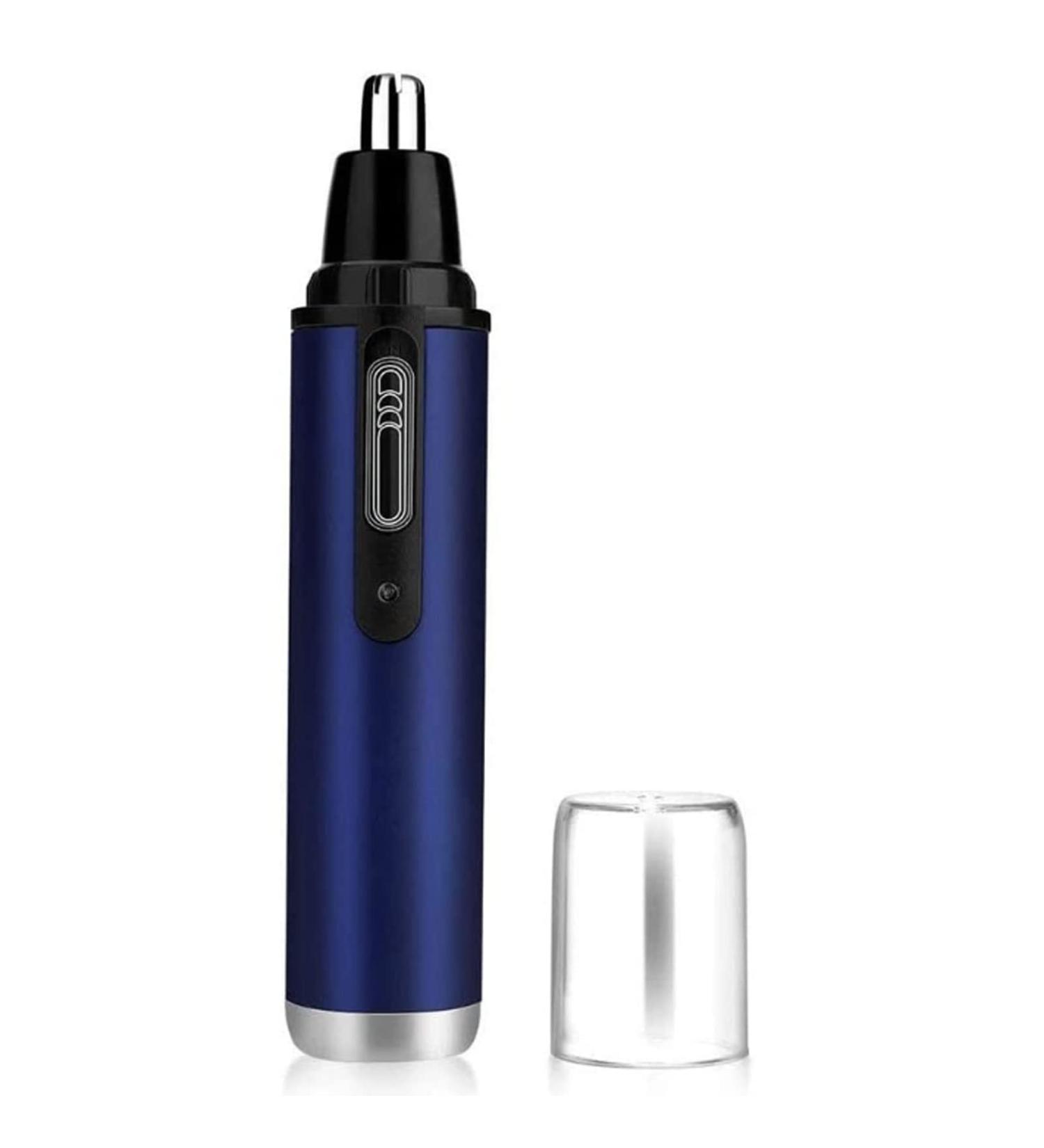 USB Rechargeable Ear & Nose Hair Trimmer for Men & Women | Easy to Use Facial Hair Groomer with Protective Cover - International Shipping Available - Buy Online on GoSupps.com