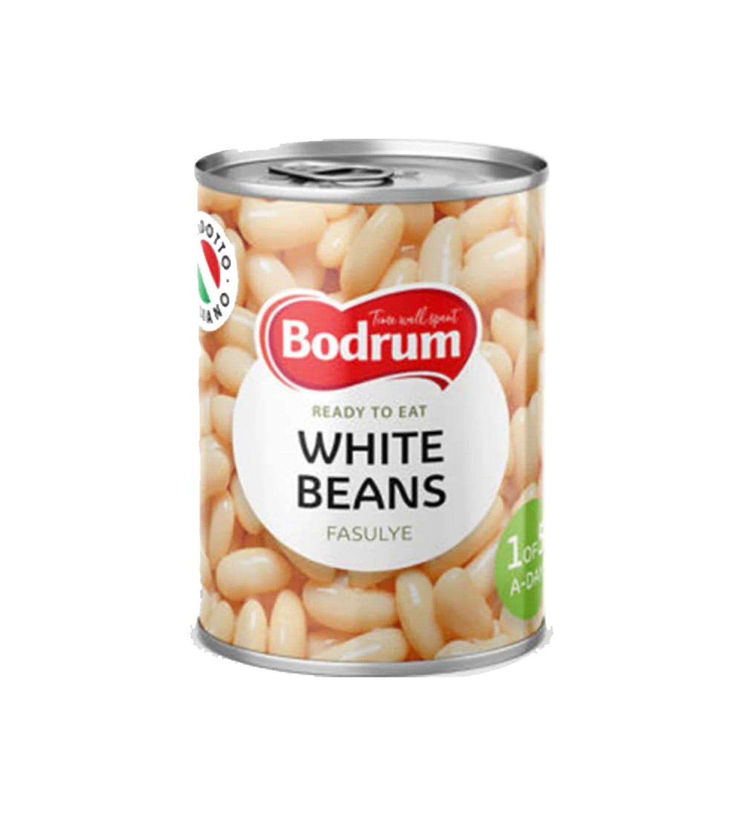 Bodrum White Beans | 400G | Ready To Eat | Dried | Natural | Vegan | High Fibre | High Protein - Buy Online on GoSupps.com