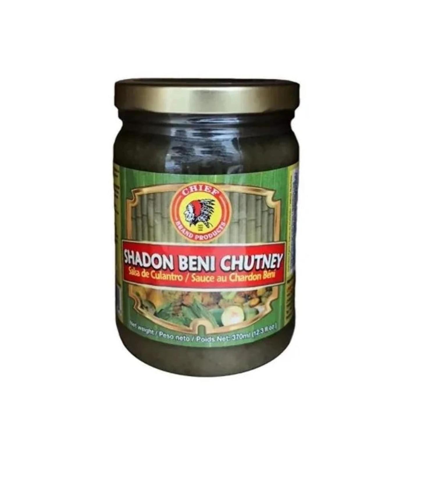 Chief Shadon Beni Chutney 370g-Fd