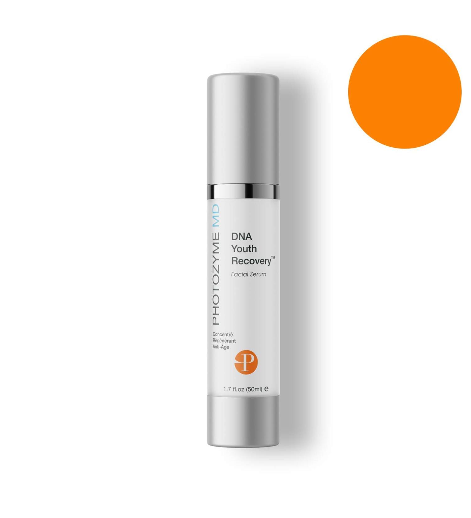 Photozyme DNA Youth Recovery Anti Aging Facial Serum | Repair Enzymes | Skincare Treatment for Wrinkles, Acne Scars | Dark Spot Corrector - 1.7 Fl Oz - Buy Online on GoSupps.com