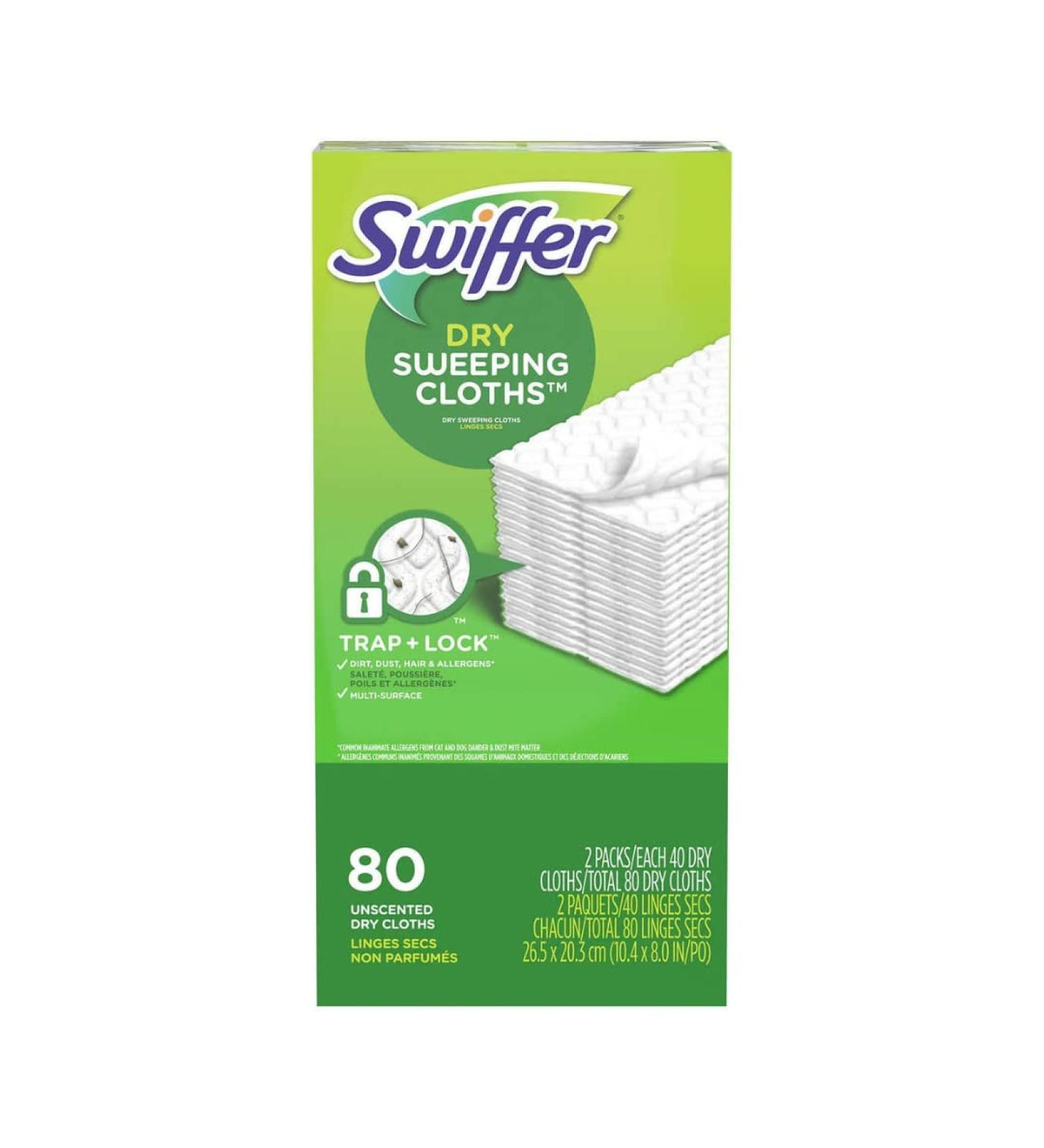 Swiffer Sweeper Dry Cloth Refill - 80 Count | Buy Online at [Your eCommerce Company Name] - Buy Online on GoSupps.com