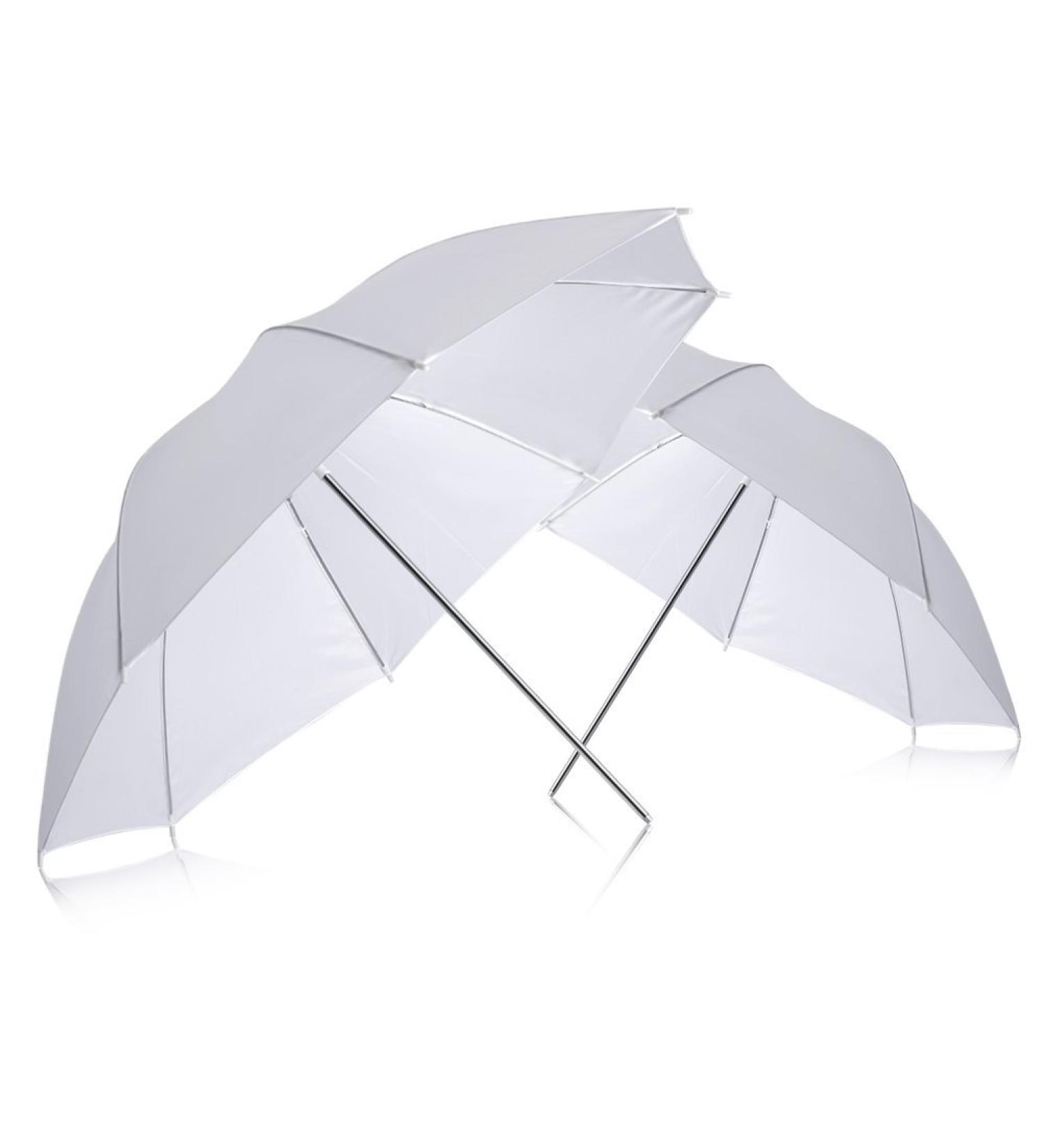 Neewer 33/83cm Photography Studio Flash Translucent White Soft Umbrella (Pack of 2) - Buy Online on GoSupps.com