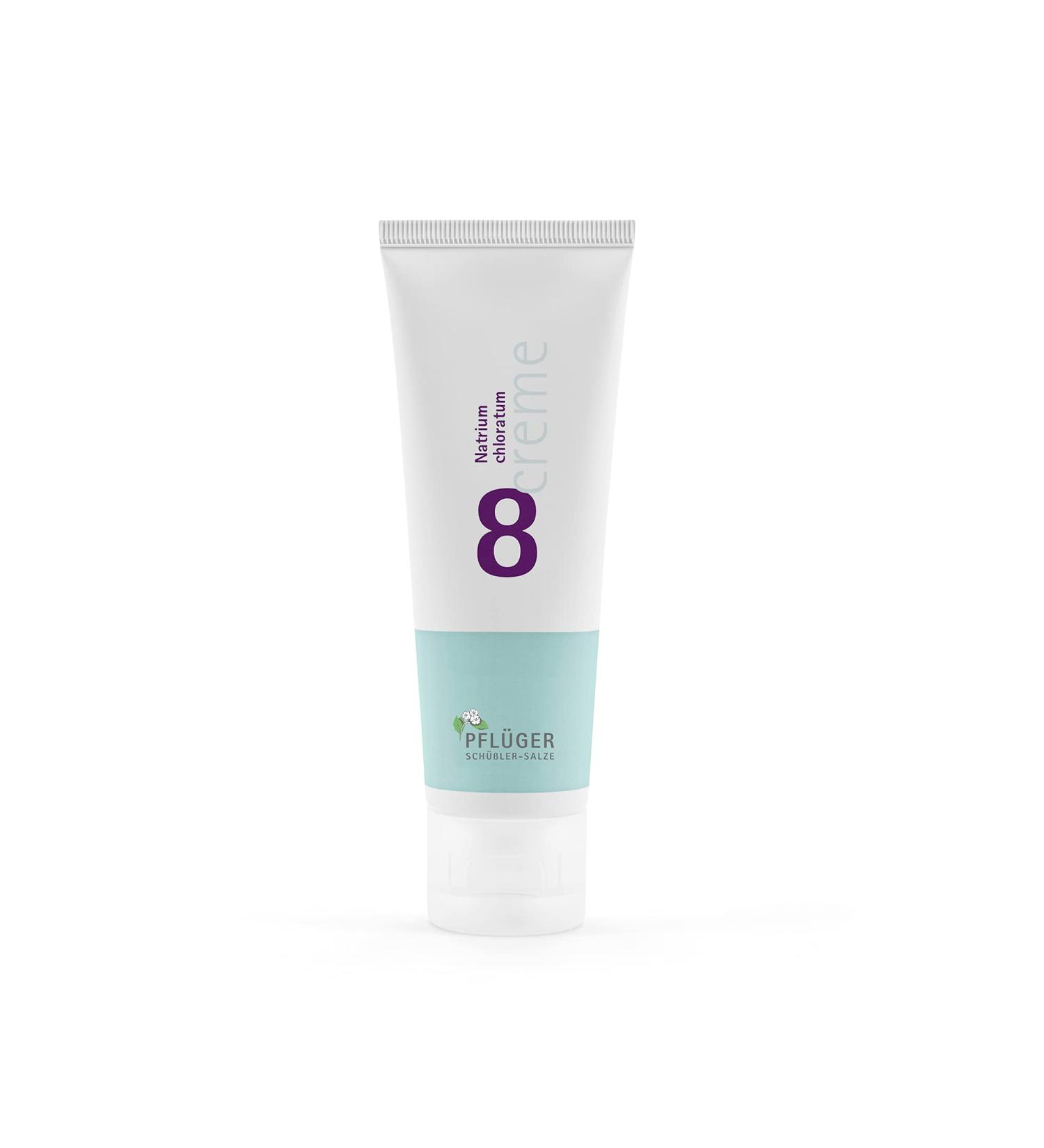 PFL GER Schuessler Salts No. 8 Natrium Chloratum D4 - 75g Cream for Fluid Balance | Gluten-Free Relief - Buy Online on GoSupps.com