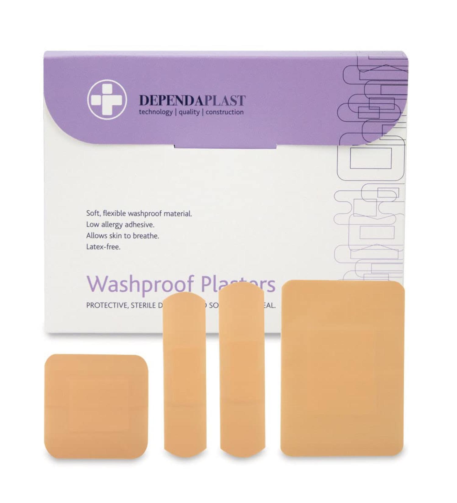 Buy Vivomed Medical Dependaplast Washproof Plasters | Reliable International Shipping - Buy Online on GoSupps.com
