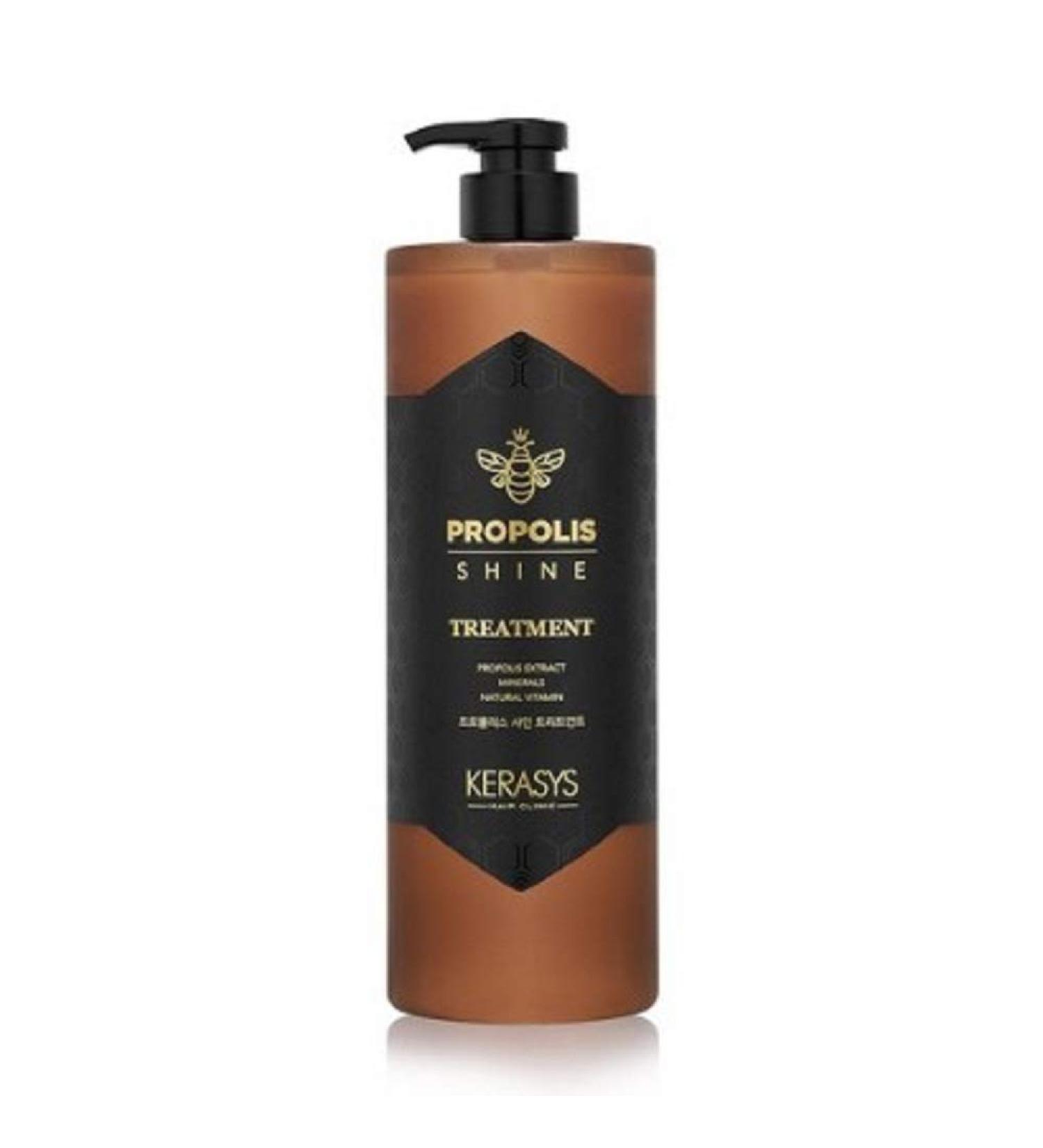 Kerasys Hair Clinic Propolis Shine Treatment 1000ml - Natural Vitamins & Minerals for Healthy Hair - Buy Online on GoSupps.com