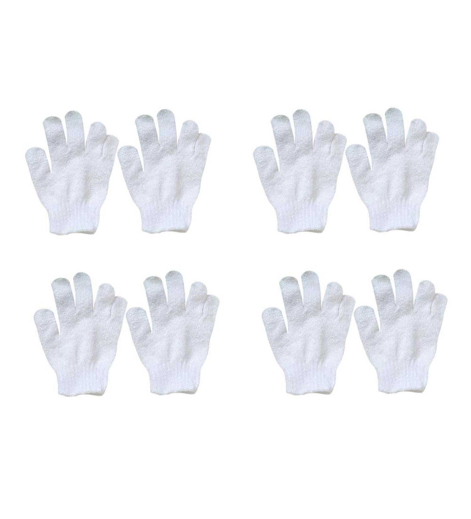SUPVOX Kids Bath Finger Gloves - Set of 8 Exfoliating Towel Scrubbers for Children's Body Shower - Buy Online on GoSupps.com