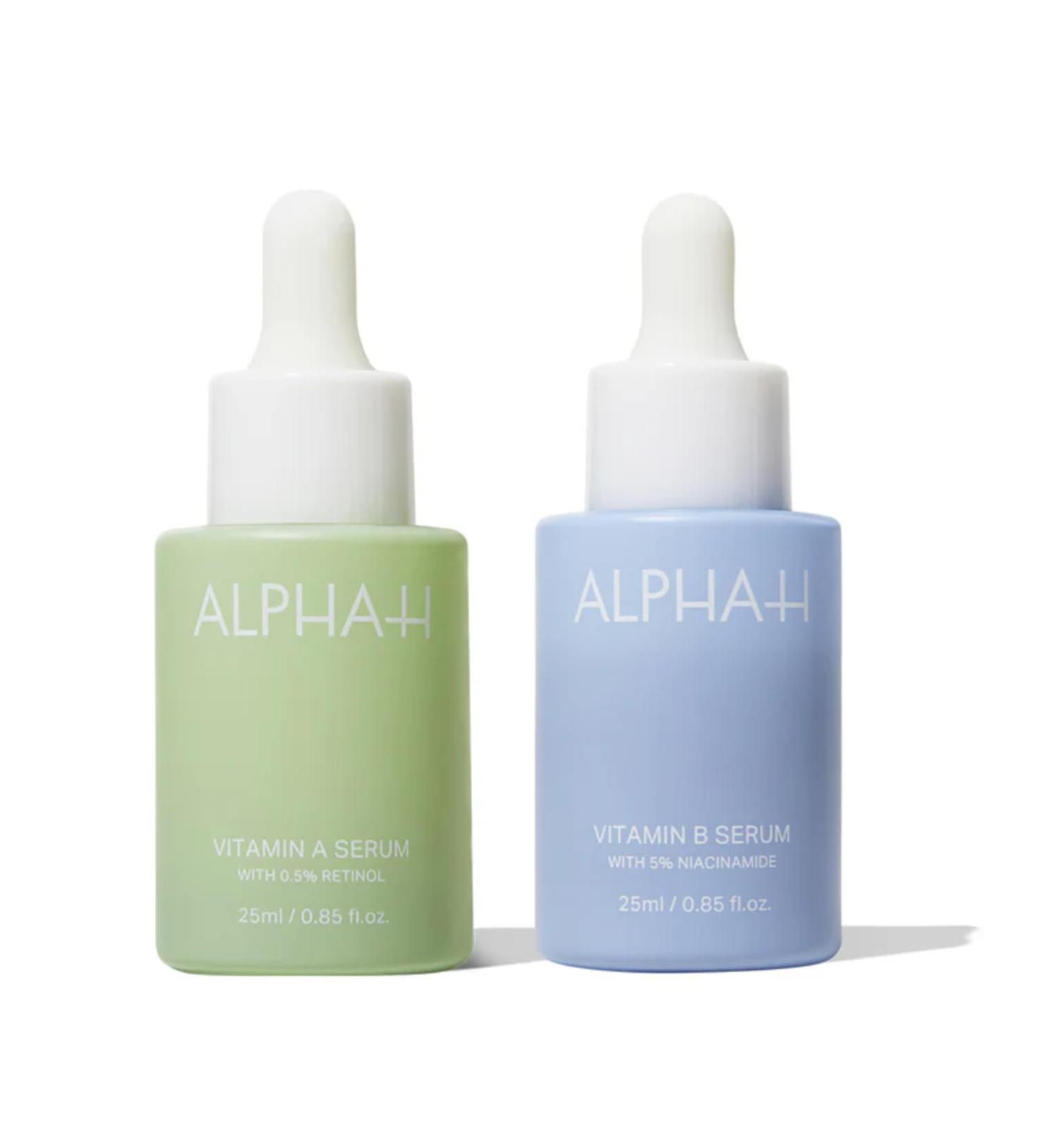 Alpha-H Clarifying Serum Duo - Vitamin A and Vitamin B Serum Bundle - Buy Online on GoSupps.com