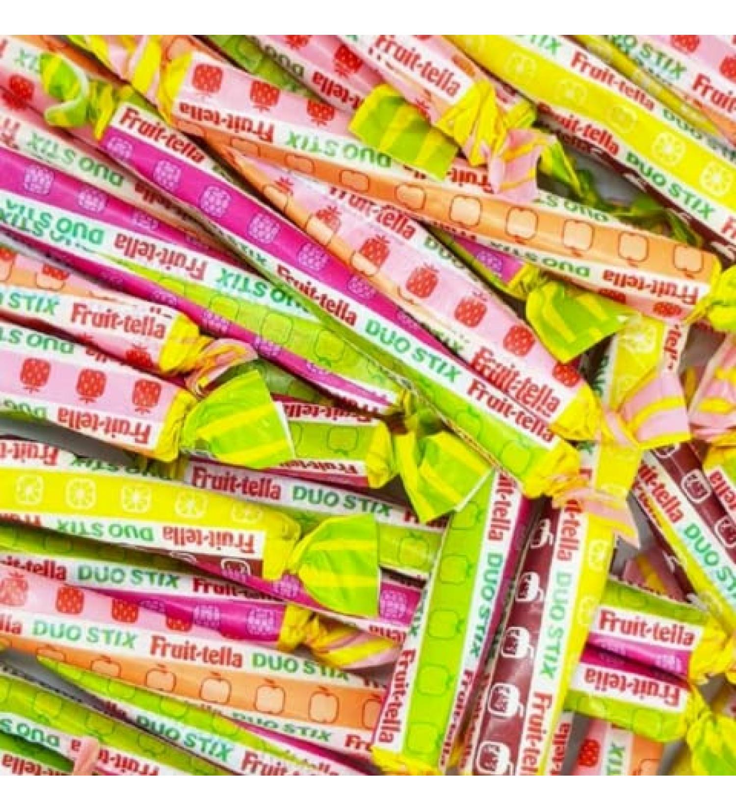 Ellies Jellies Fruittella Duo Stix 500g Bag