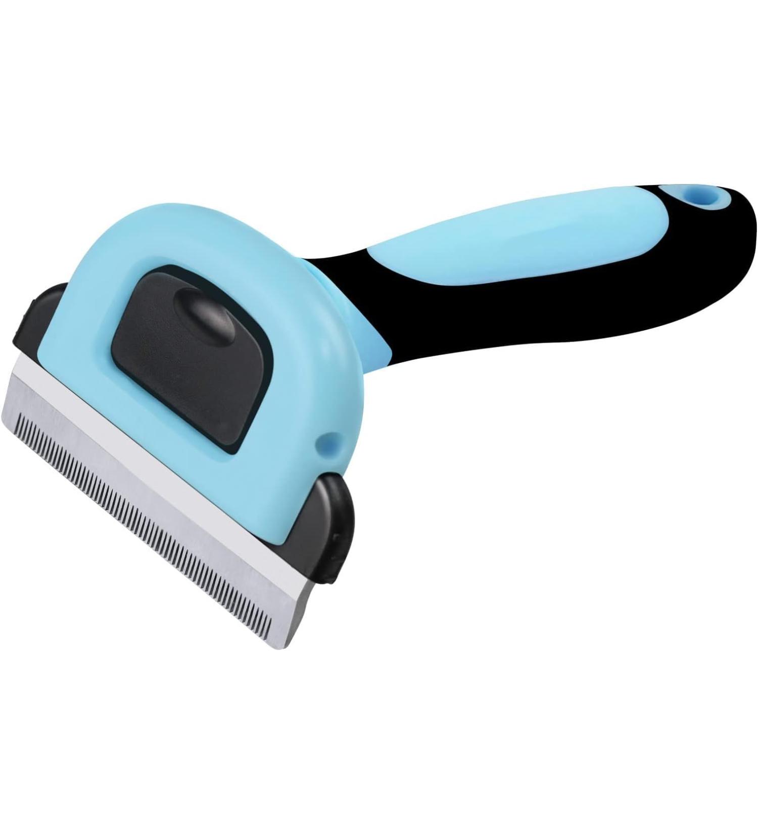 Professional Pet Grooming Brush | Dematting Comb & Deshedder | Reduces Shedding in Minutes - Buy Online on GoSupps.com