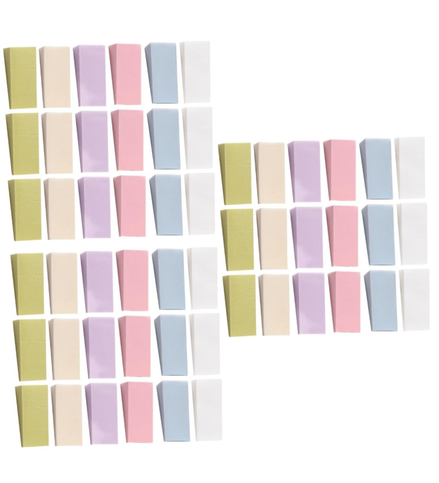 FRCOLOR 144 Pieces Sponge with Nail Gradient Nail Sponges with Colour Gradient Applicator Polishing Transfer Sponge Nail Kit Colour Gradient Sponge for Nails Makeup Accessories Mixer Simple Nail Set - Buy Online on GoSupps.com