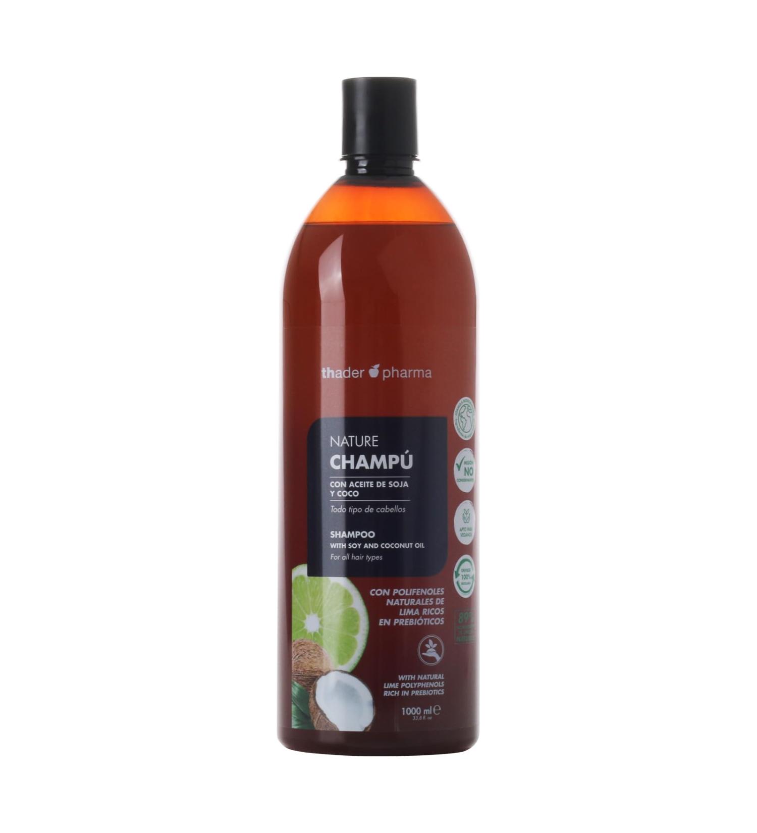  Thader Th Pharma Thader TH Pharma Polyphenols Soy & Coconut Oil Shampoo 1000ml - Buy Online on GoSupps.com