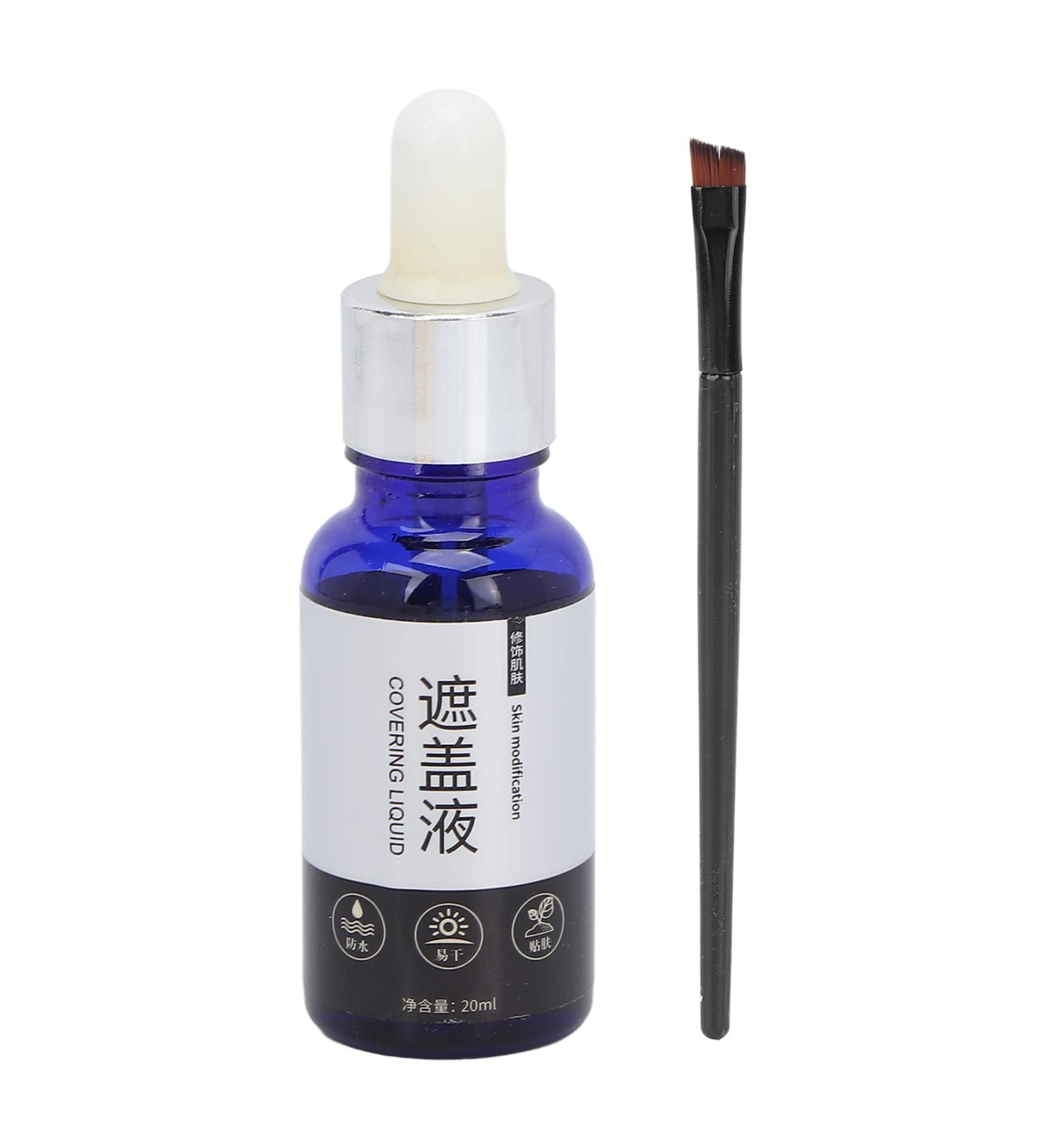  Fyearfly Vitiligo Cover Liquid Vitiligo Covering Liquid Waterproof Makeup Vitiligo Concealer Cosmetics For Face Body 20 ml - Buy Online on GoSupps.com