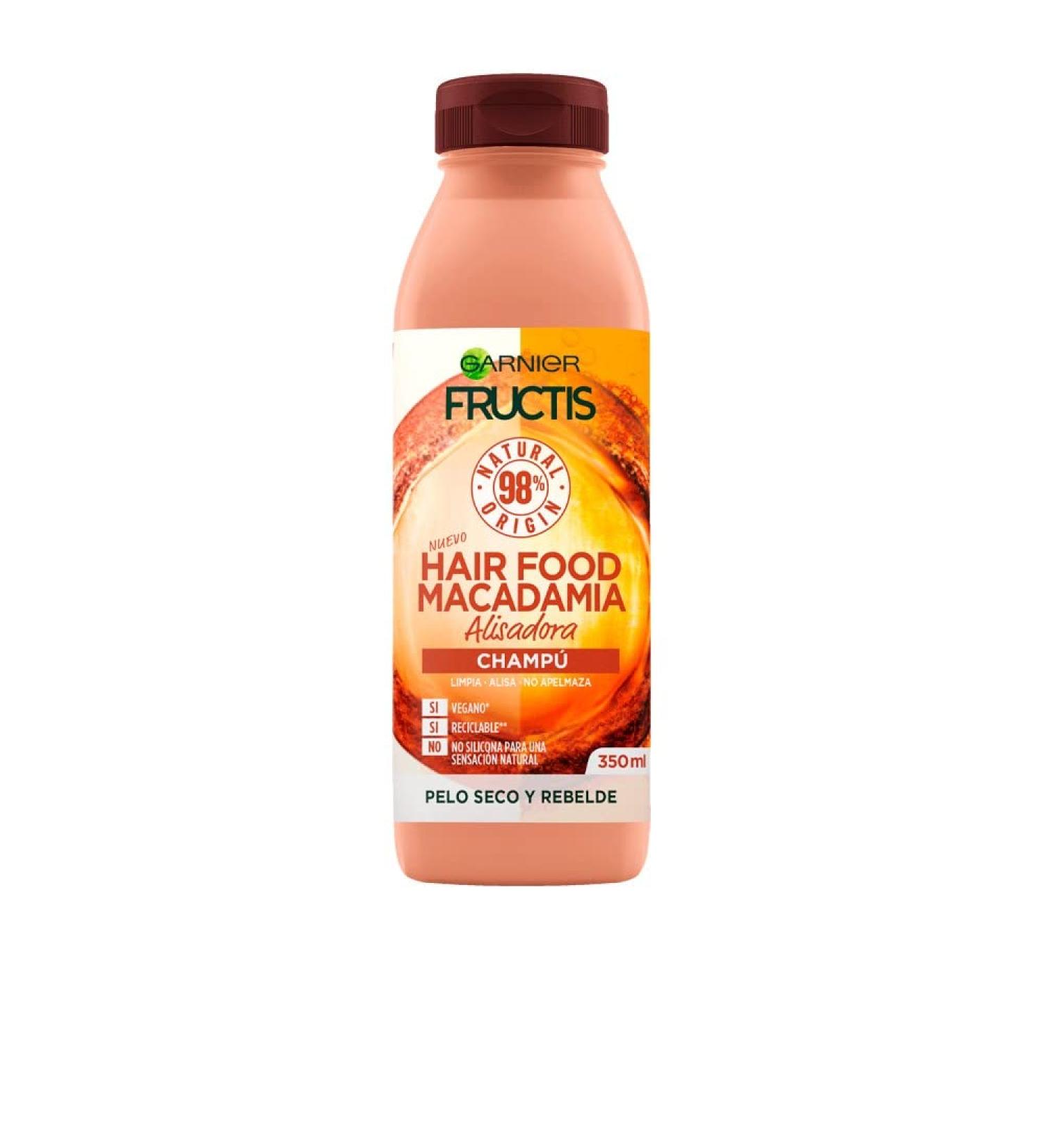 Garnier Fructis Hair Food Champ Macadamia Alisadora 350 Ml Hair Care