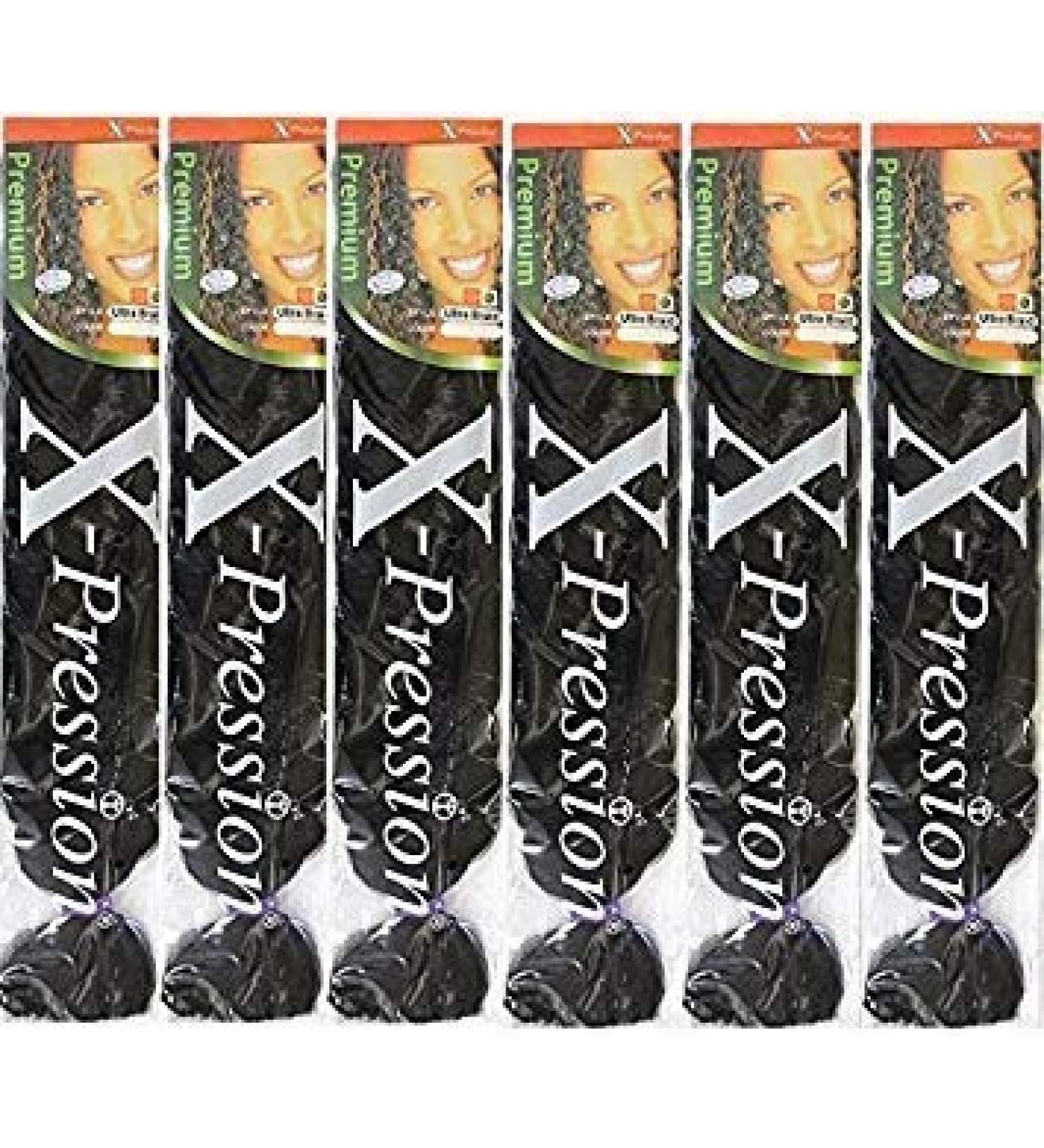 X-pression Premium Original Sensationnel (Pack of 6 280) 280 Pack of 6