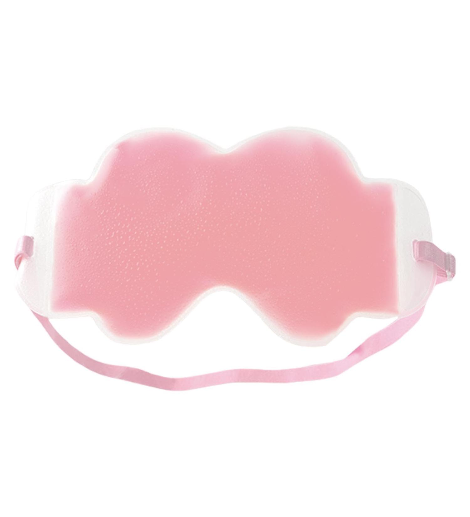 Cooling Eye Masque | Reusable Gel Eye Perfect Fit Sleeping Tool for Business Trip Travel Home and Car Pink - Buy Online on GoSupps.com