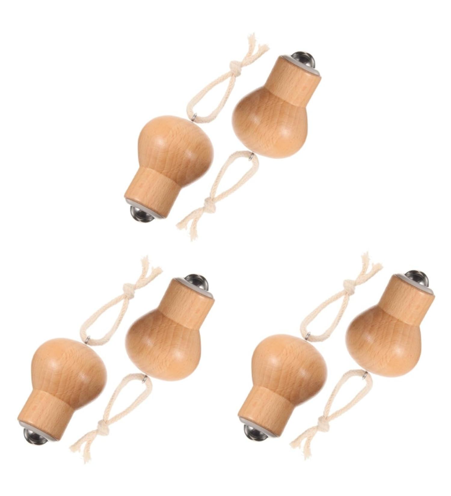 minkissy 6 Pcs Massager Light Bulbs The Tools Body Massage Tools Walker Face Tool Facial Tool Skincare Eye Roller Face Care Supply Wooden Massage Roller Household Massage Equipment Beech 5.00X4.00X2.00CMx3pcs As Shownx3pcs - Buy Online on GoSupps.com