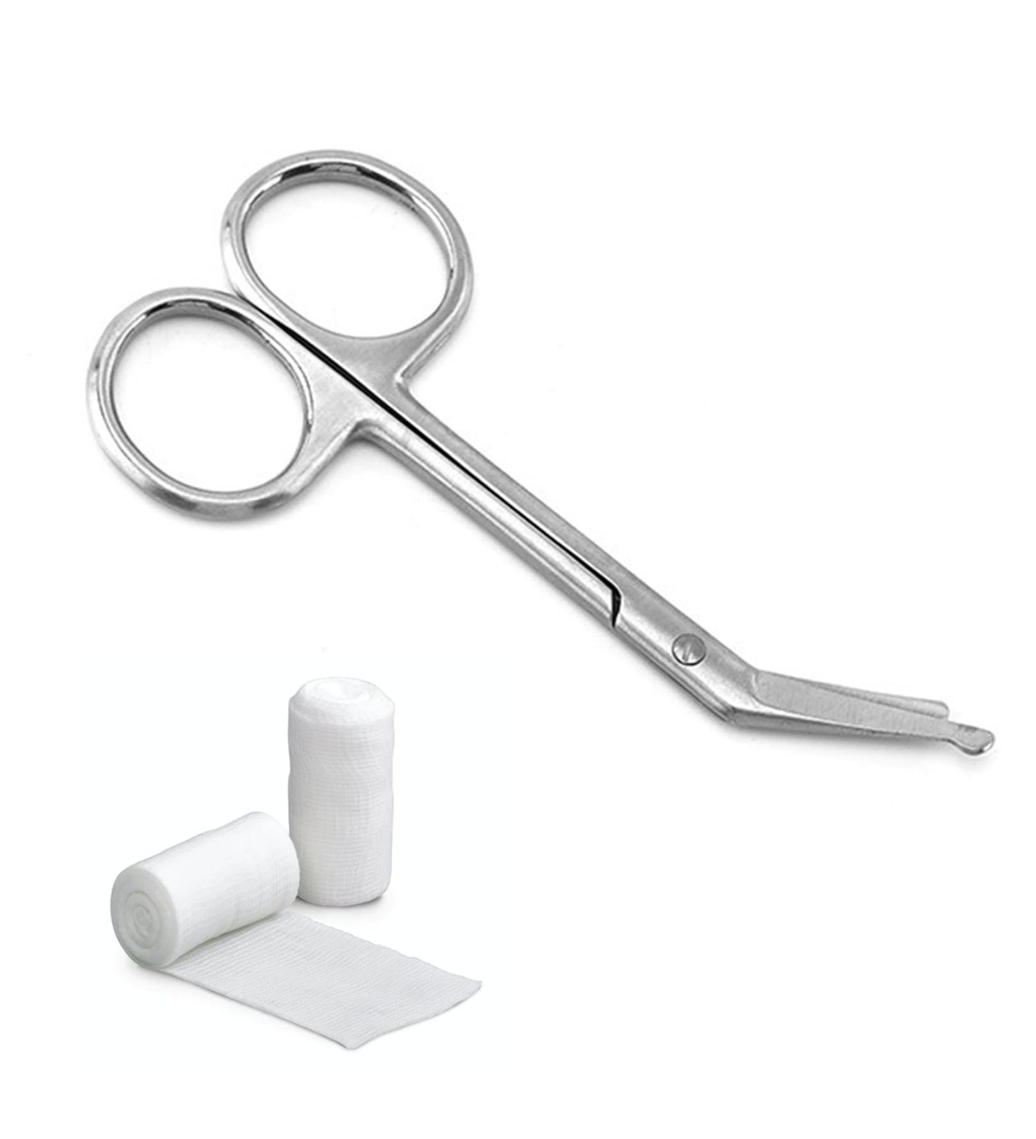 High-Quality Stainless Steel Association Scissors | Durable Dressing & Bond Scissors for Cutting Compresses & Plasters - Buy Online on GoSupps.com