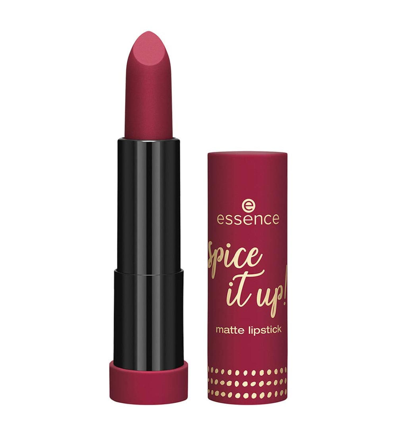 Essence Spice It Up! Matte Lipstick No. 01 Sweet Like Berries - 3.5g International Shipping Available - Buy Online on GoSupps.com