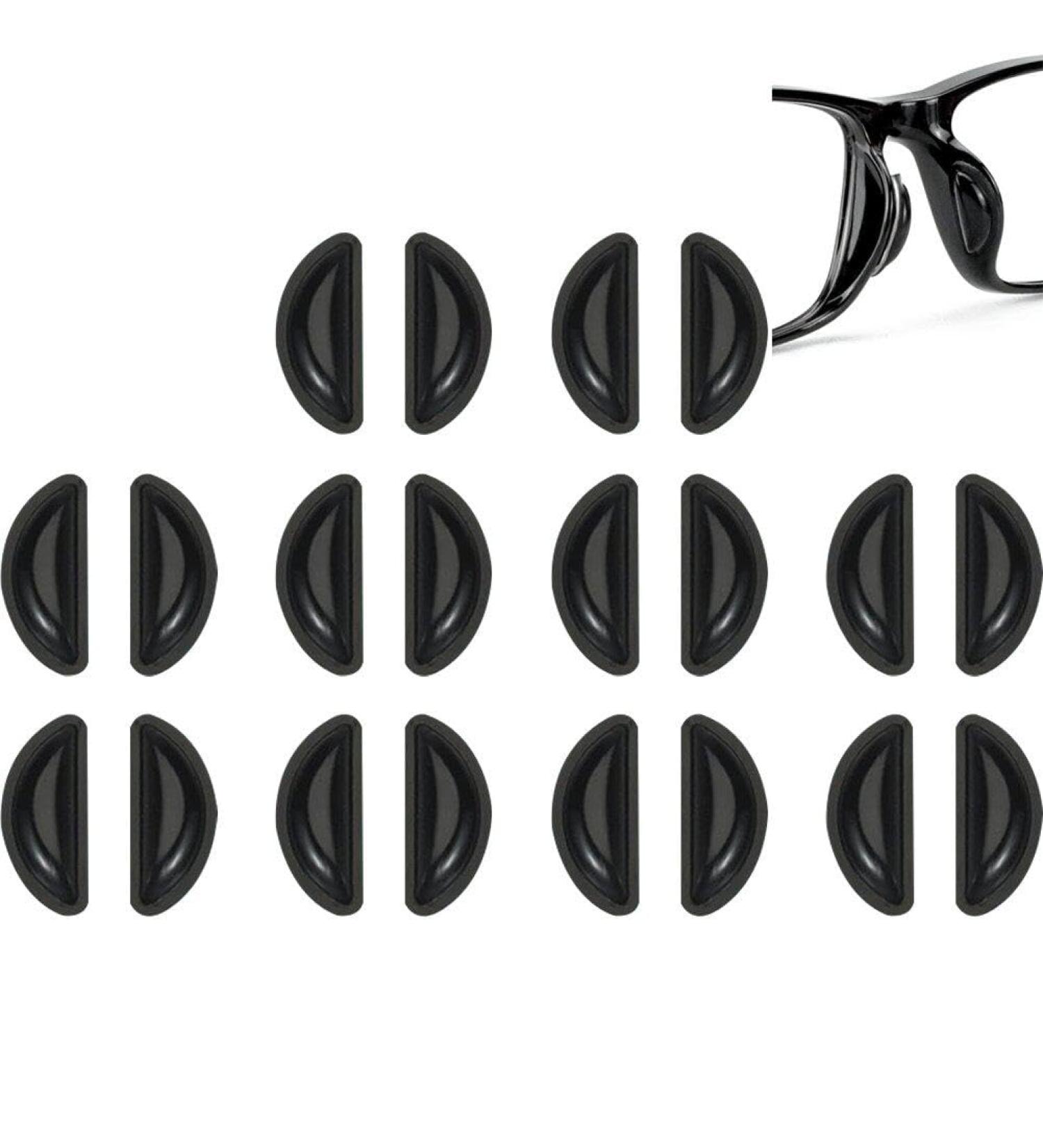Danlai 10 Pairs Non-Slip Silicone Nose Pads for Glasses | Ultra-Small 1mm Cushions for Comfort | International Shipping Available - Buy Online on GoSupps.com