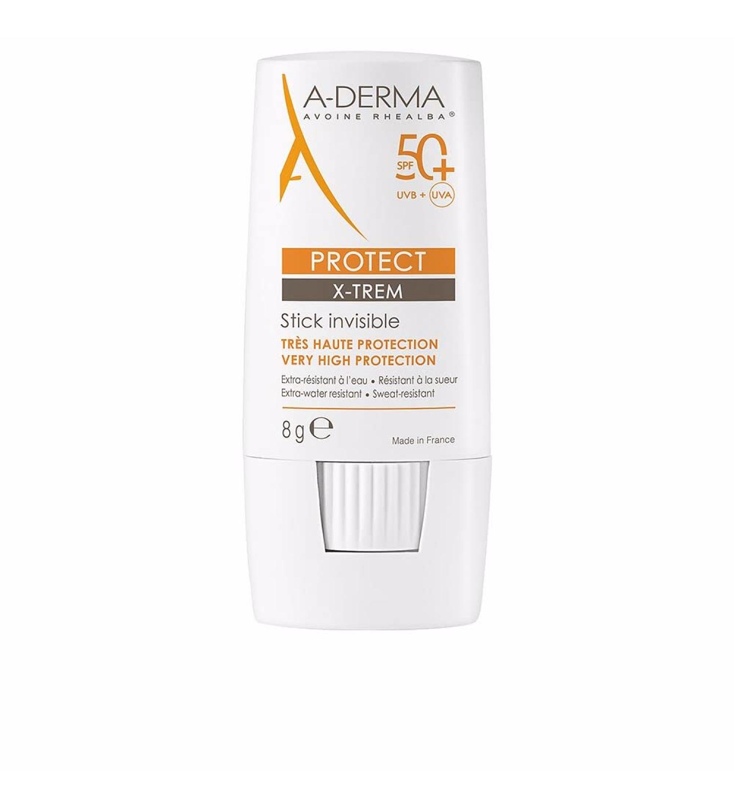 Aderma Protect X-Trem Stick Invisible Spf50+ 8G