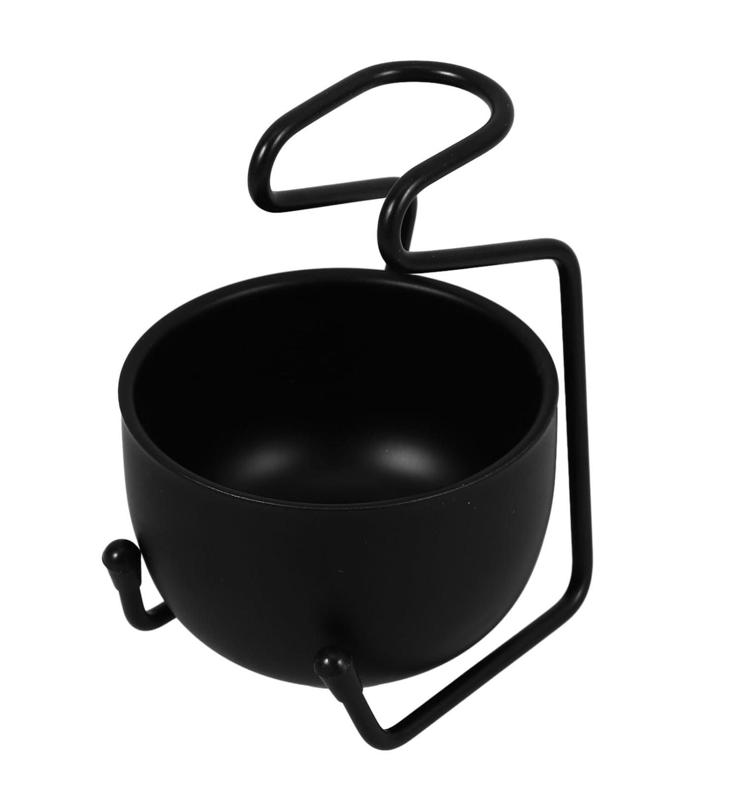 Stainless Steel Shaving Stand Set - Razor Holder Brush & Soap Bowl for Elegant Bathroom Supplies | International Shipping Available - Buy Online on GoSupps.com