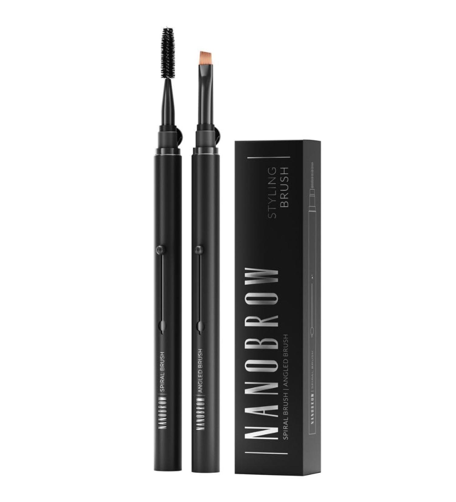 Buy Styling Brush Set - Brow Angled & Spiral Brush for Perfect Eyebrows | International Shipping Available - Buy Online on GoSupps.com