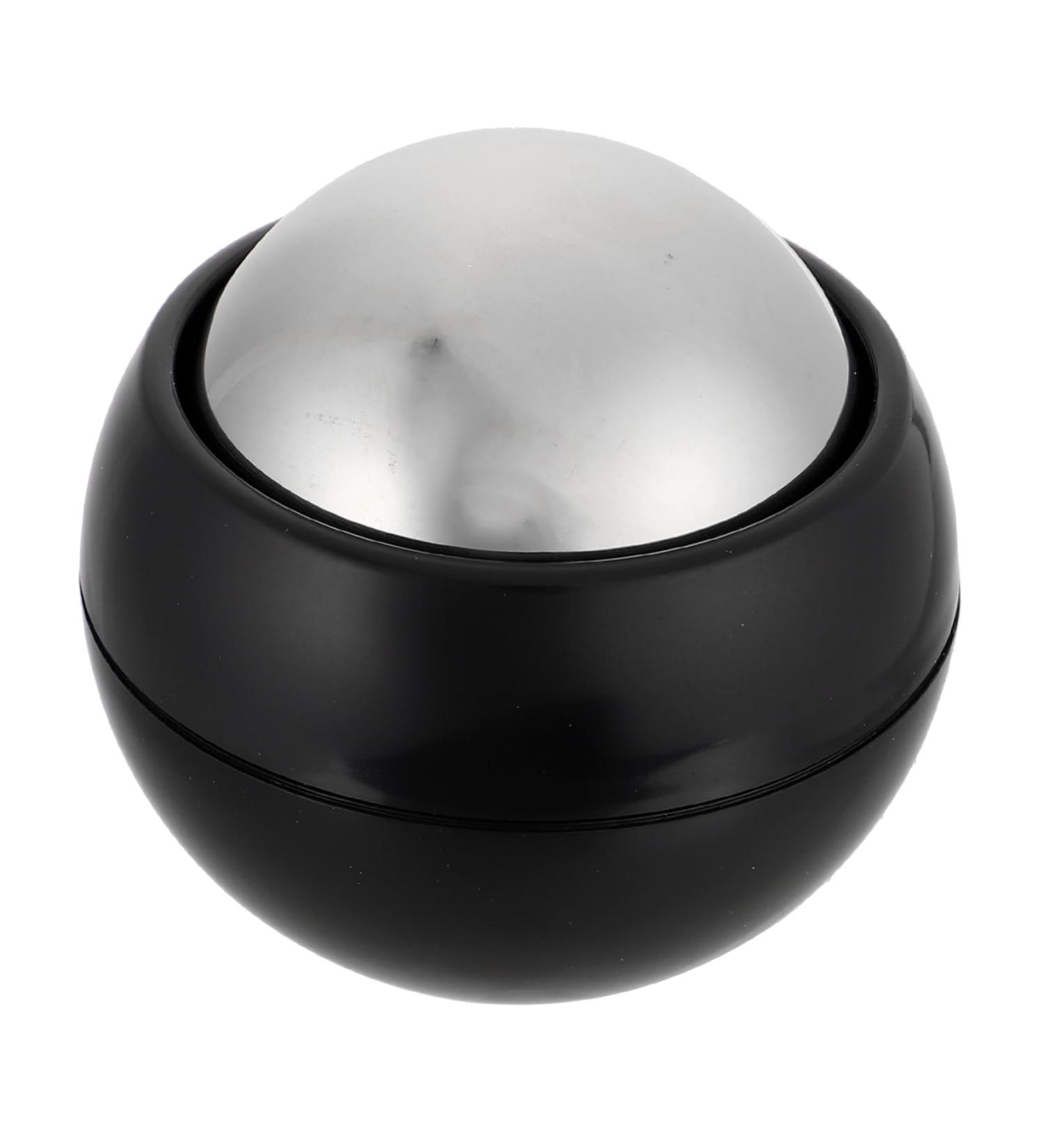 Fomiyes Hand Massage Ball - Muscle Relief & Fitness Circulation Roller - Cold Foot Massage Device (6.5x6.5x6cm Black) - Buy Online on GoSupps.com