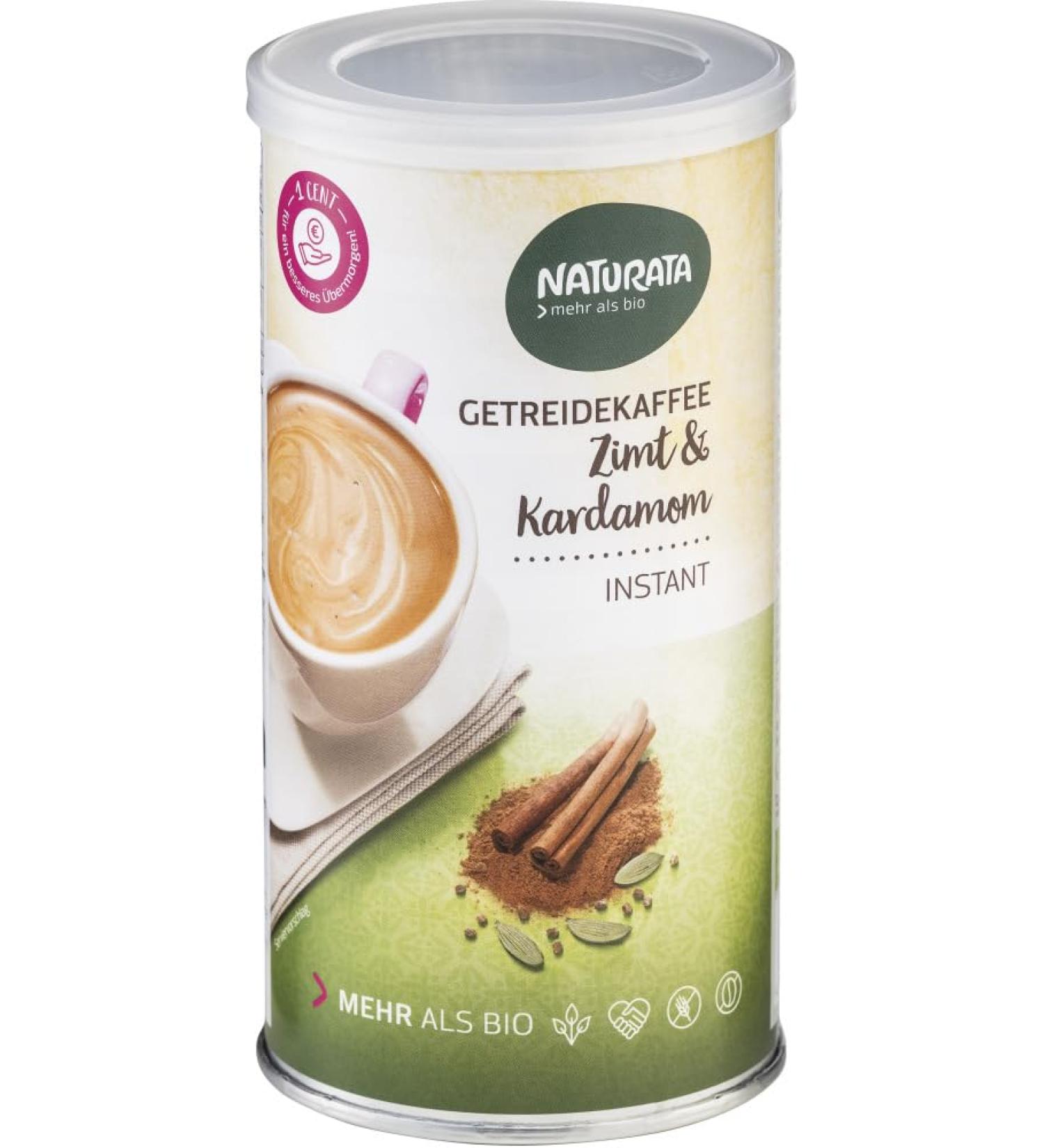 Grain coffee cinnamon & cardamom instant can 6 x 125 g