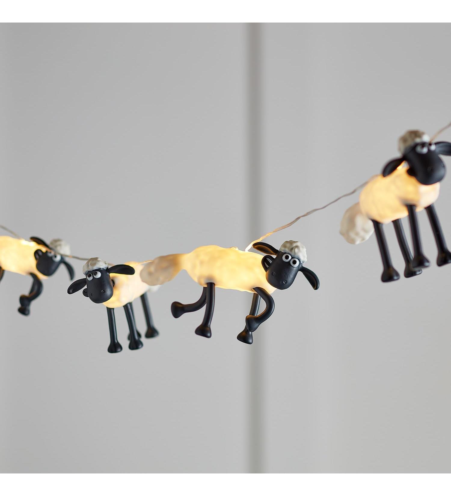 Buy Lights4fun LED Shaun the Sheep Fairy Lights - Remote Control Night Light for Kids' Rooms - Buy Online on GoSupps.com