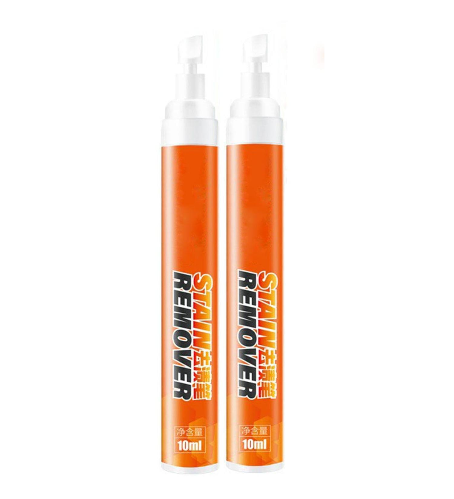 Stain Remover Pen - 2 Pack Grease Removal for Clothes Portable No-Rinse Quick Stain Removal