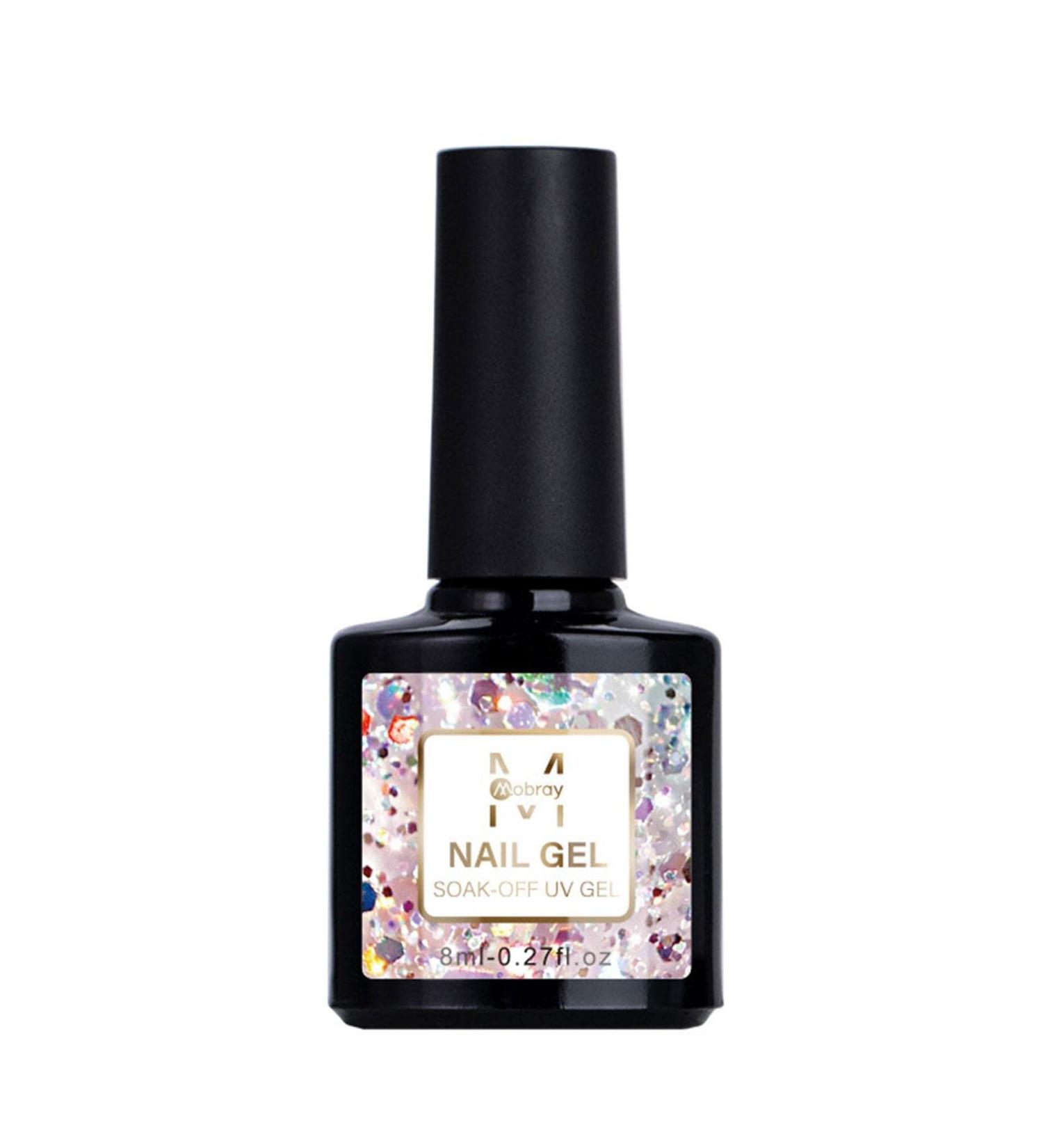 Biteatey Clear Blooming Gel Nail Polish 8ml - DIY Watercolor Marble Nail Art in Pink & Blue Pastel | Magic Manicure Gel Lacquer for Beginners & Nail Studios - Buy Online on GoSupps.com