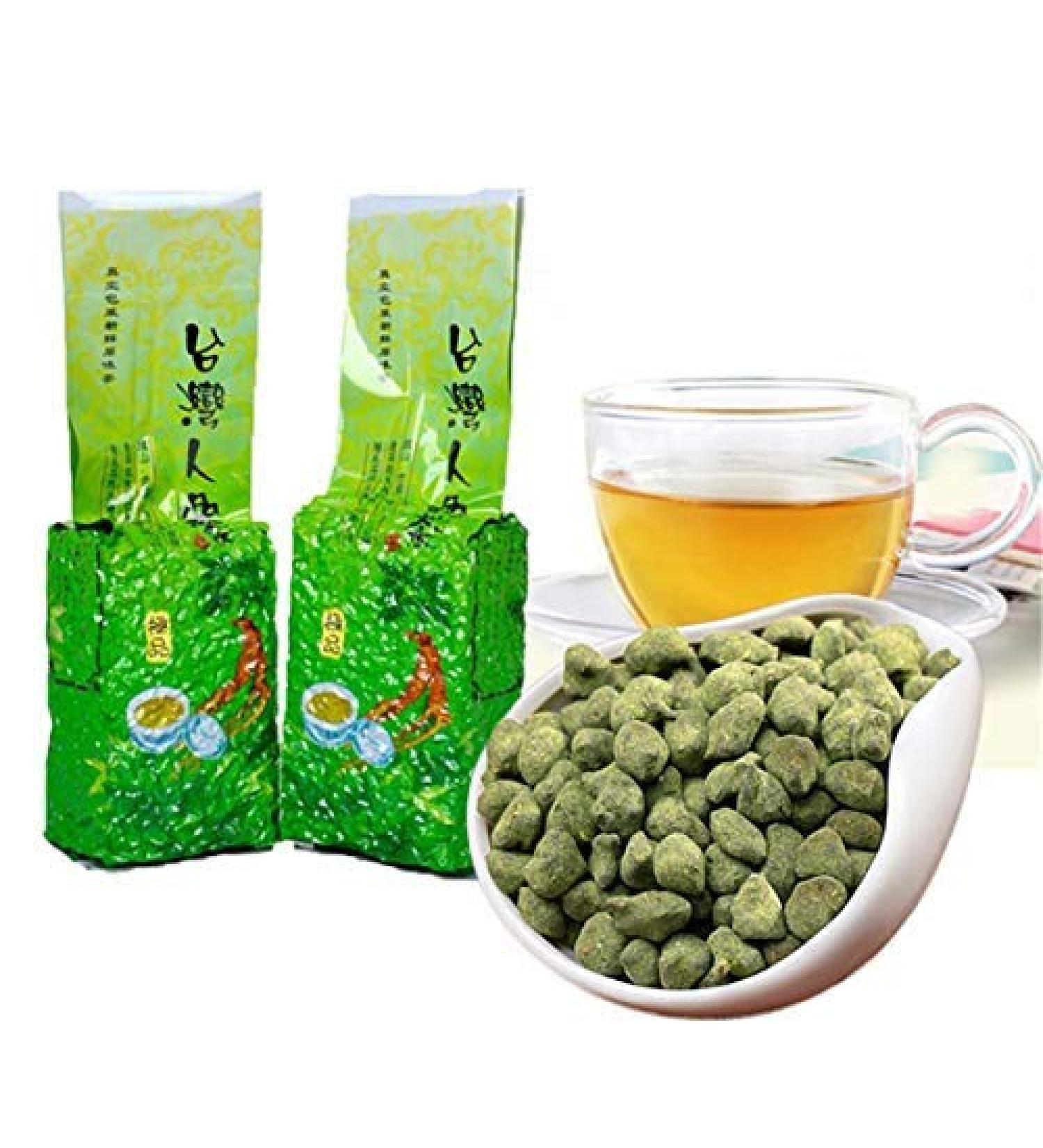 Buy Health Care Taiwan Ginseng Oolong Tea 250g | Premium Chinese Ginseng & Wu Long Green Tea - Global Shipping Available - Buy Online on GoSupps.com
