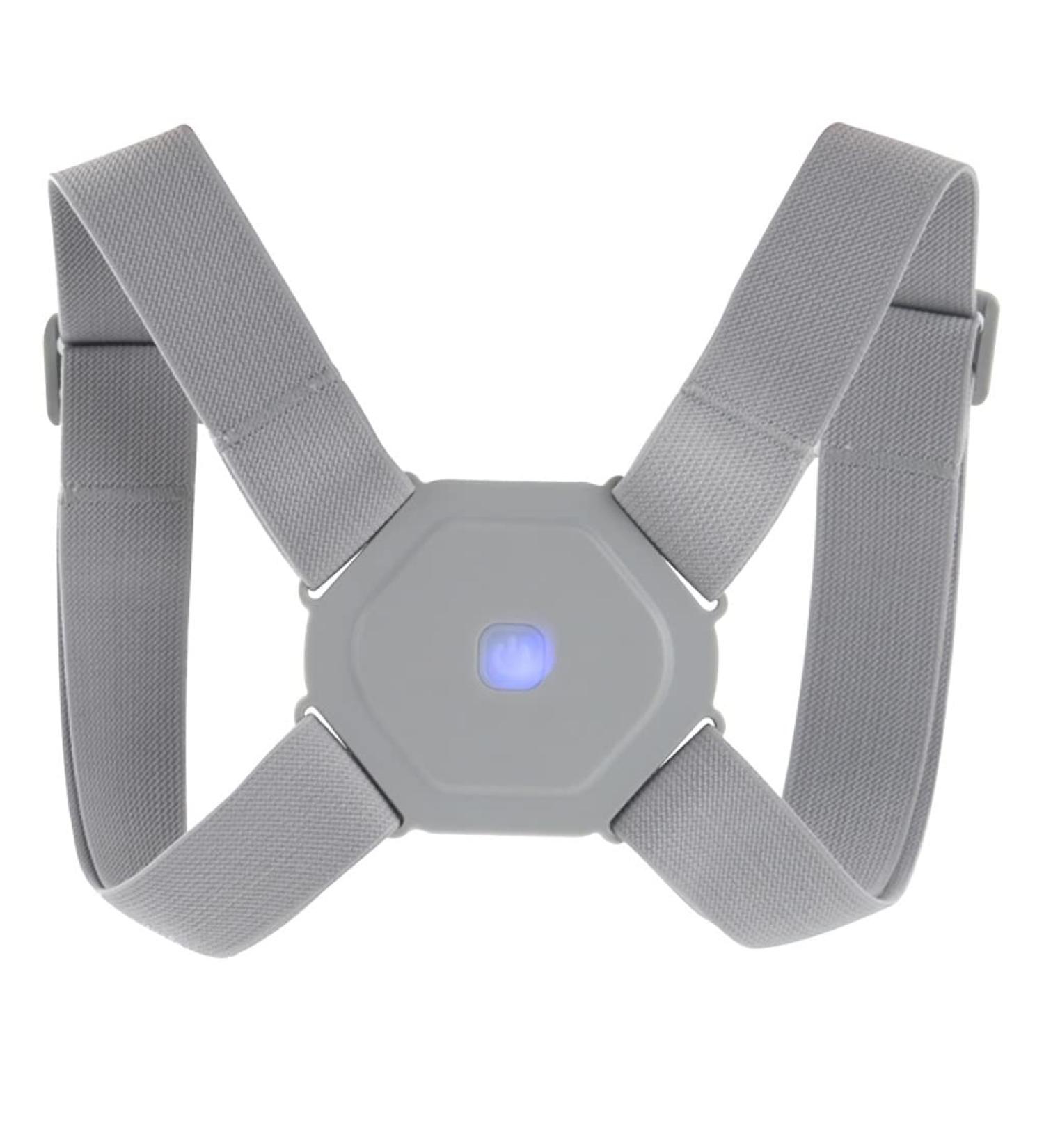 DFHBFG Intelligent Posture Corrector | Smart Adjustable Back Support & Shoulder Trainer - Gray - Buy Online on GoSupps.com