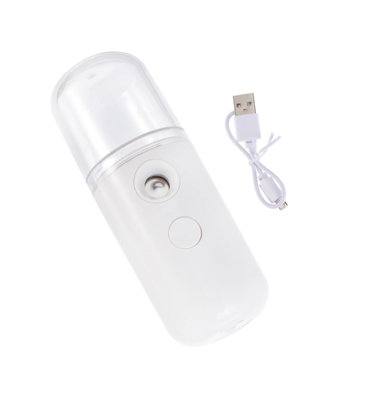 SOESFOUFU Handheld Facial Sprayer Facial Nano Mist Sprayer Moisturizing Shrink Pores Humidifier White - Buy Online on GoSupps.com