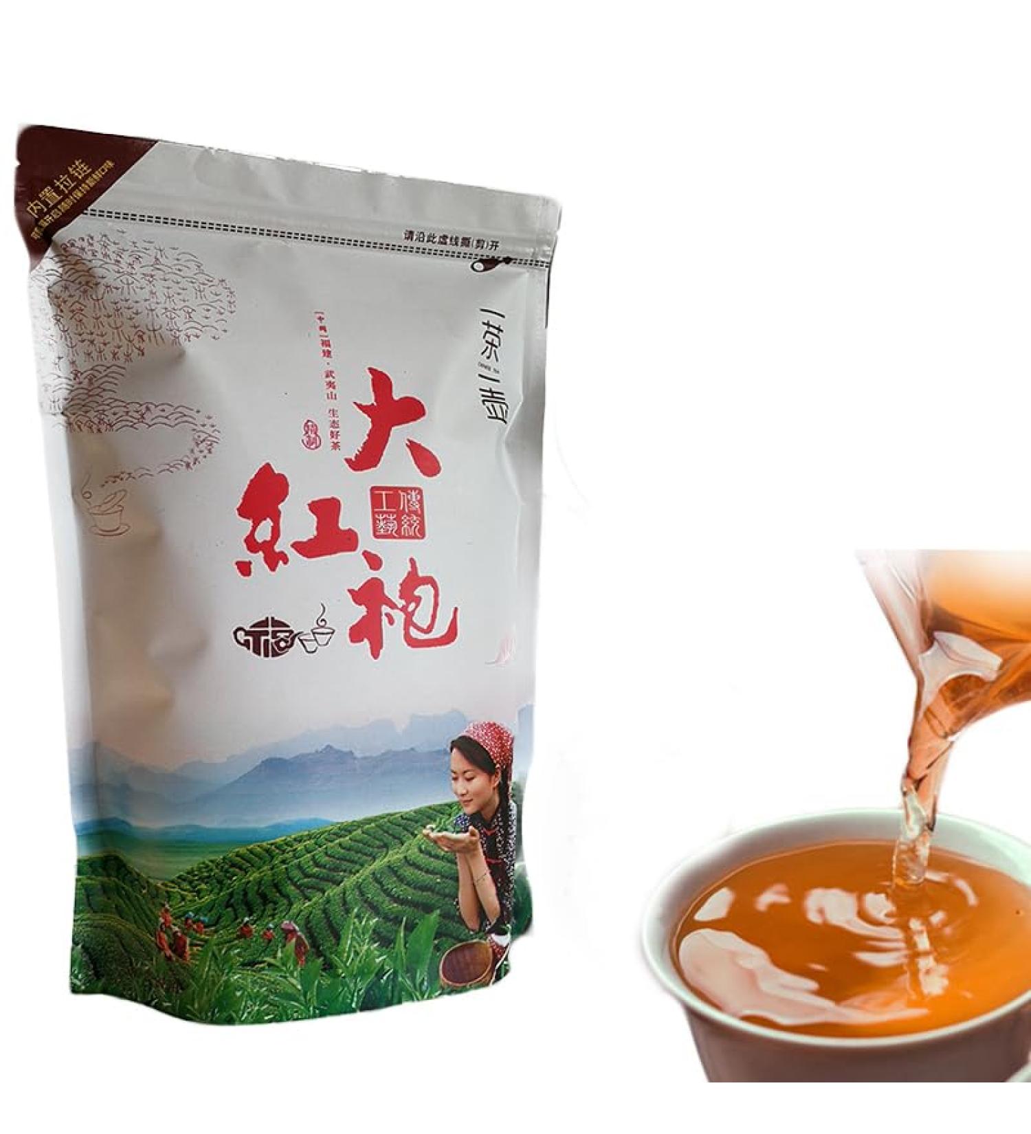 250g Bonjour Jeune Da Hong Pao Th Wulong Th Noir Grande Robe Rouge Th  - Buy Online on GoSupps.com
