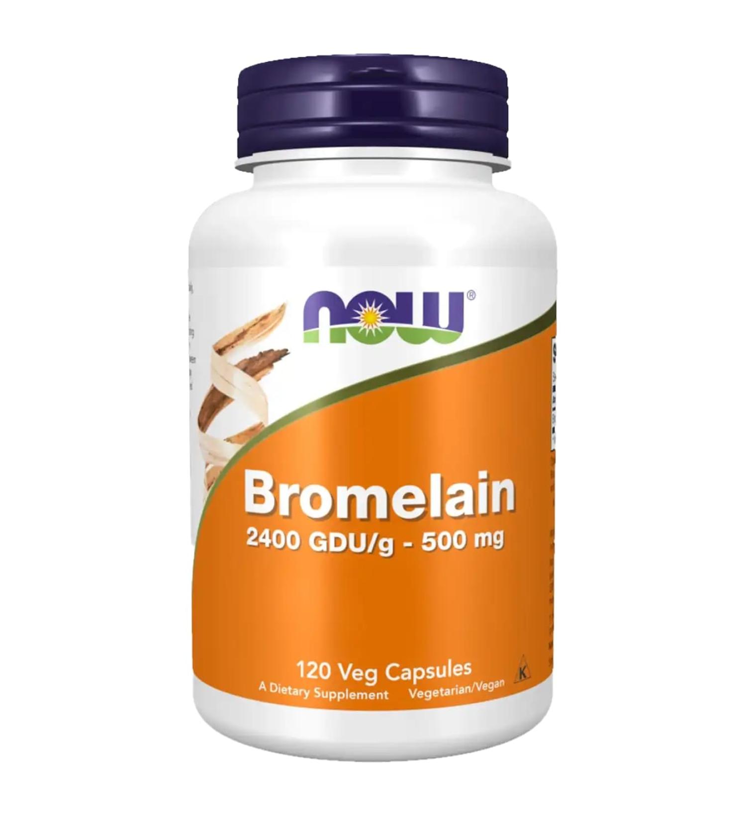 Bromelain 2400 GDU/g 500 mg 120 vcaps