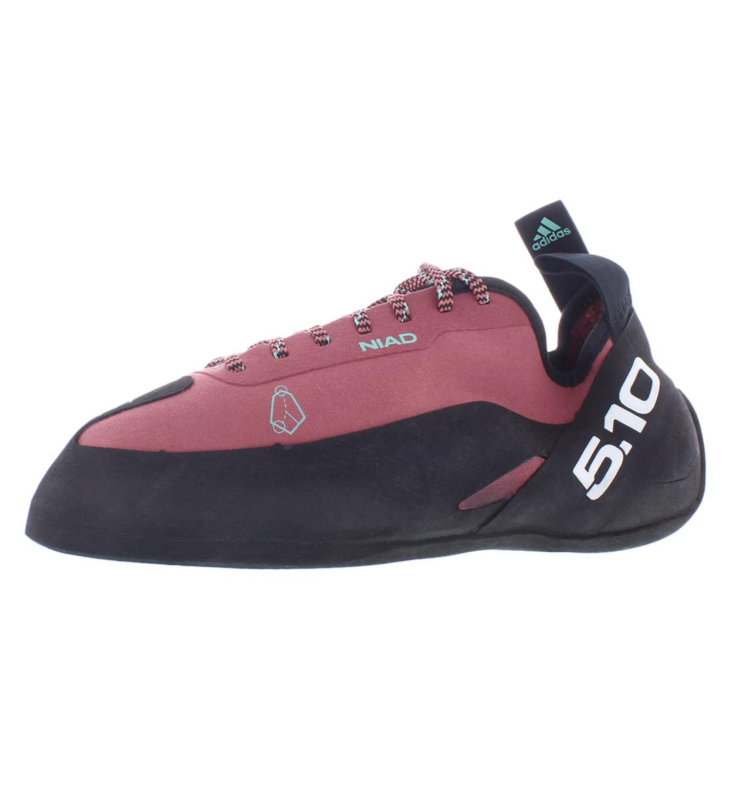 adidas Five Ten Niad Lace Climbing Shoes Men's 12 Core Black/Red/Mint - Lightweight & Durable - Buy Online on GoSupps.com