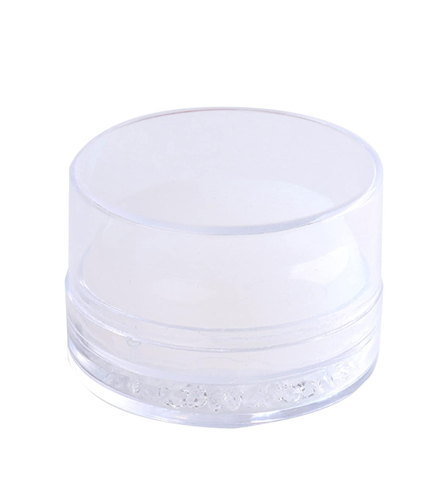 Sanwood Nail Art Stamp | Lightweight Round Silicone Soft Stamper for Perfect Manicure - International Shipping - Buy Online on GoSupps.com
