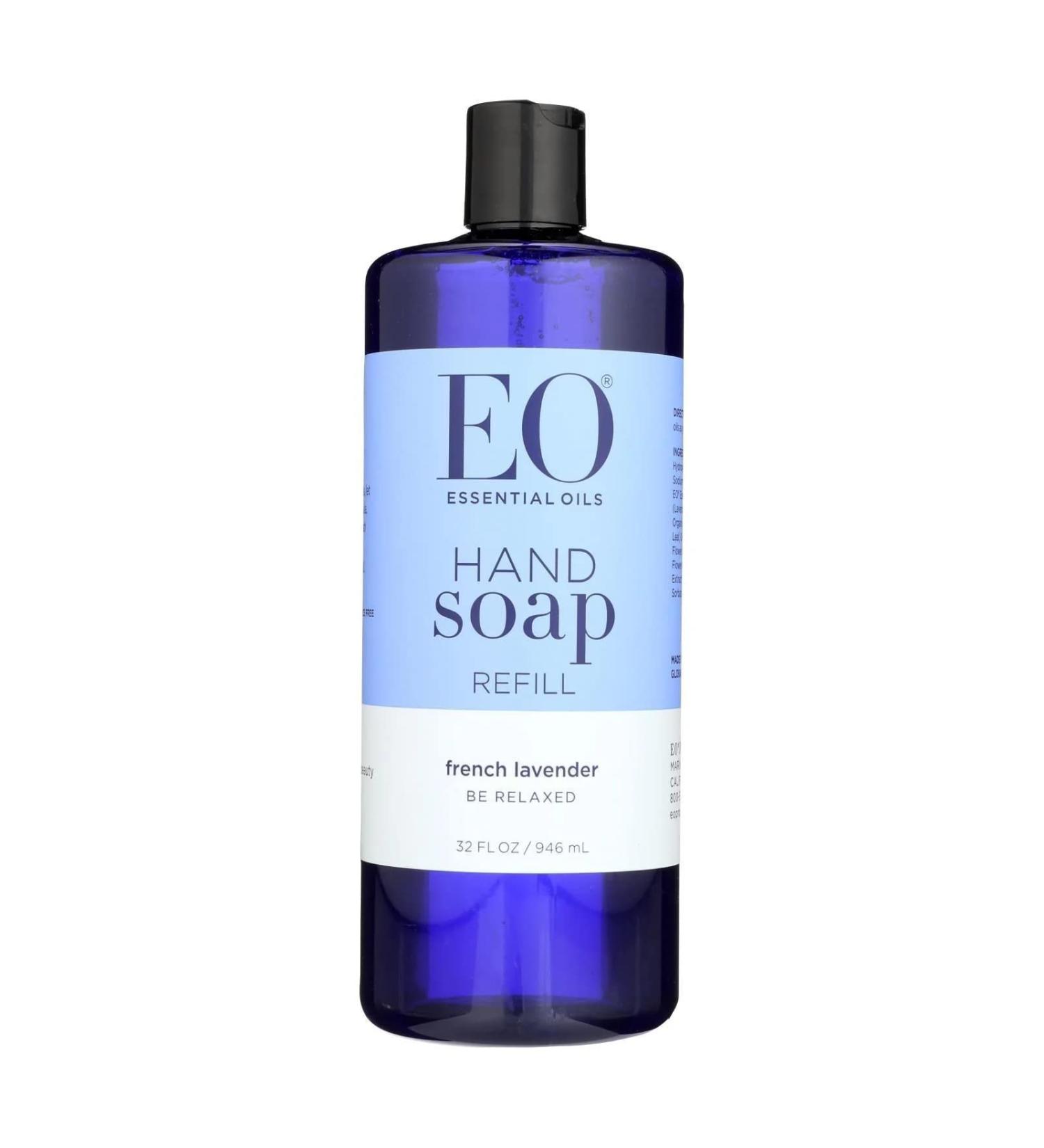 Eo Products Hand Soap  French Lavender Refill   32 Oz Lavender 32 Fl Oz (Pack of 1)