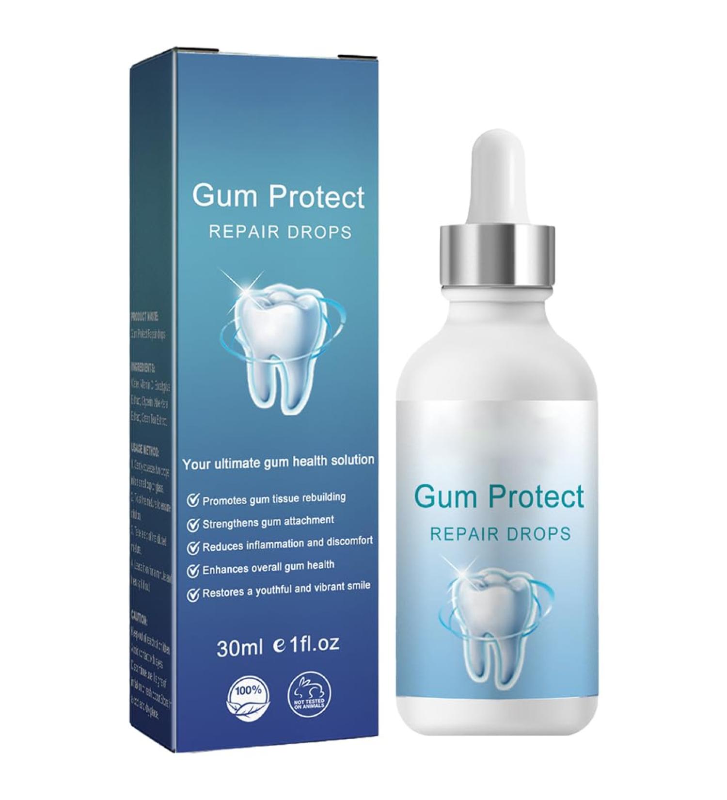 Gouttes de R paration de Gencives Gel R g n rant Gencives Gouttes de Soulagement des Gencives Gouttes pour Traitement Gencives Gouttes de Repousse des Gencives 1 ml (Lot de 30) - Buy Online on GoSupps.com