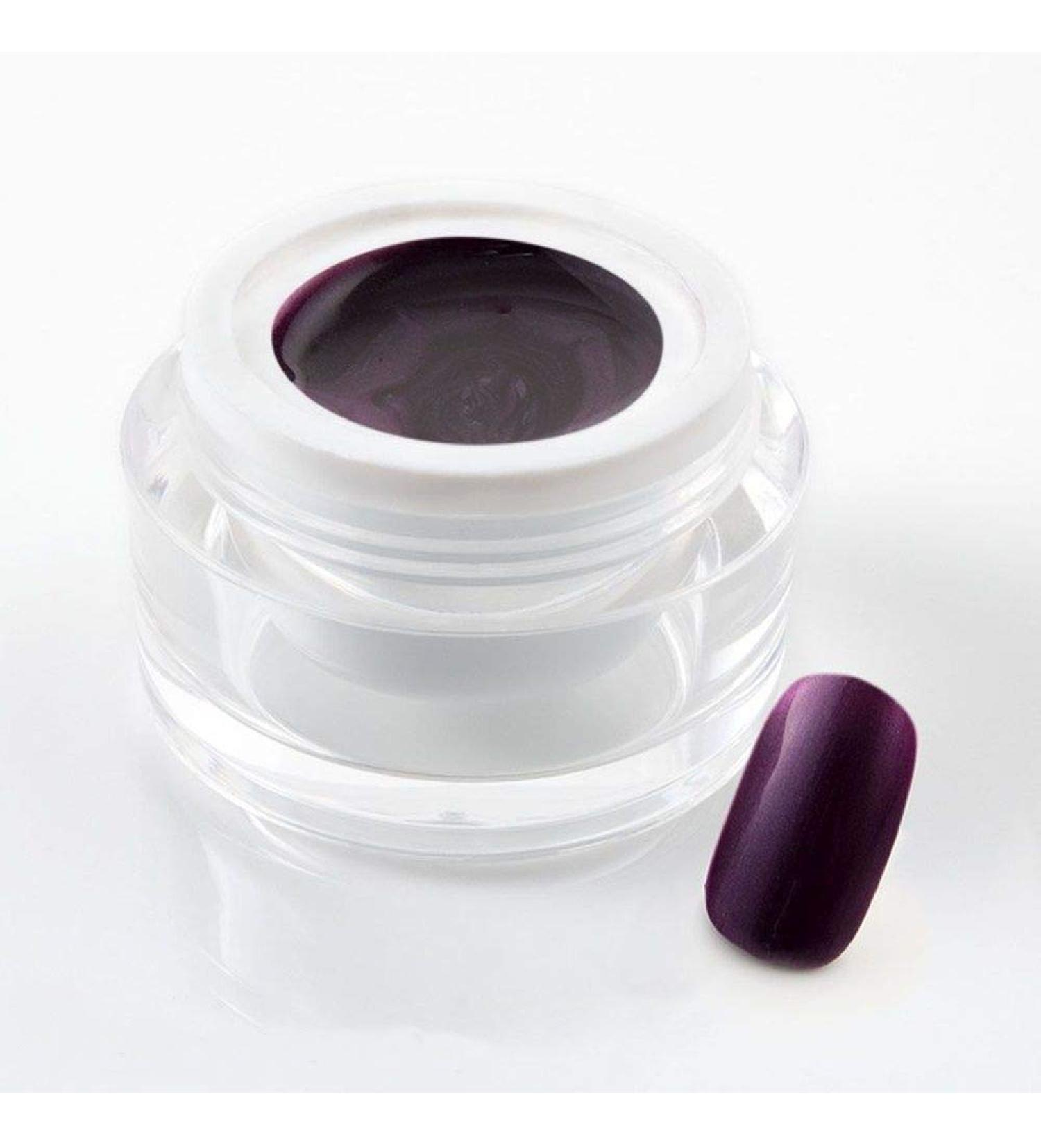 5 ml exclusive UV color gel/colour gel/metallic gel - Metallic Purple Glimmer