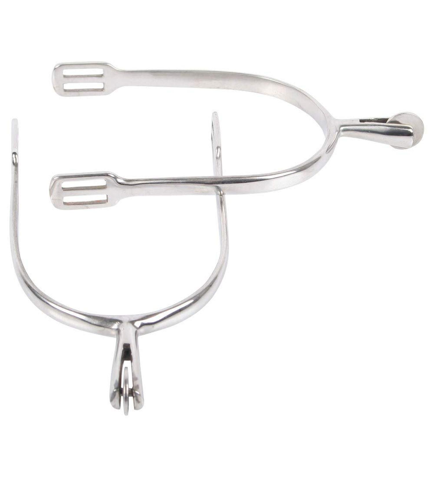 Harry's Horse Article number 43201992 Collection Basic Collection Description Stainless steel spores with a smooth wheel with 1 cm diameter.Women (shoe size) 36-40 Harry's Horse Radsporen smooth small d30 gray