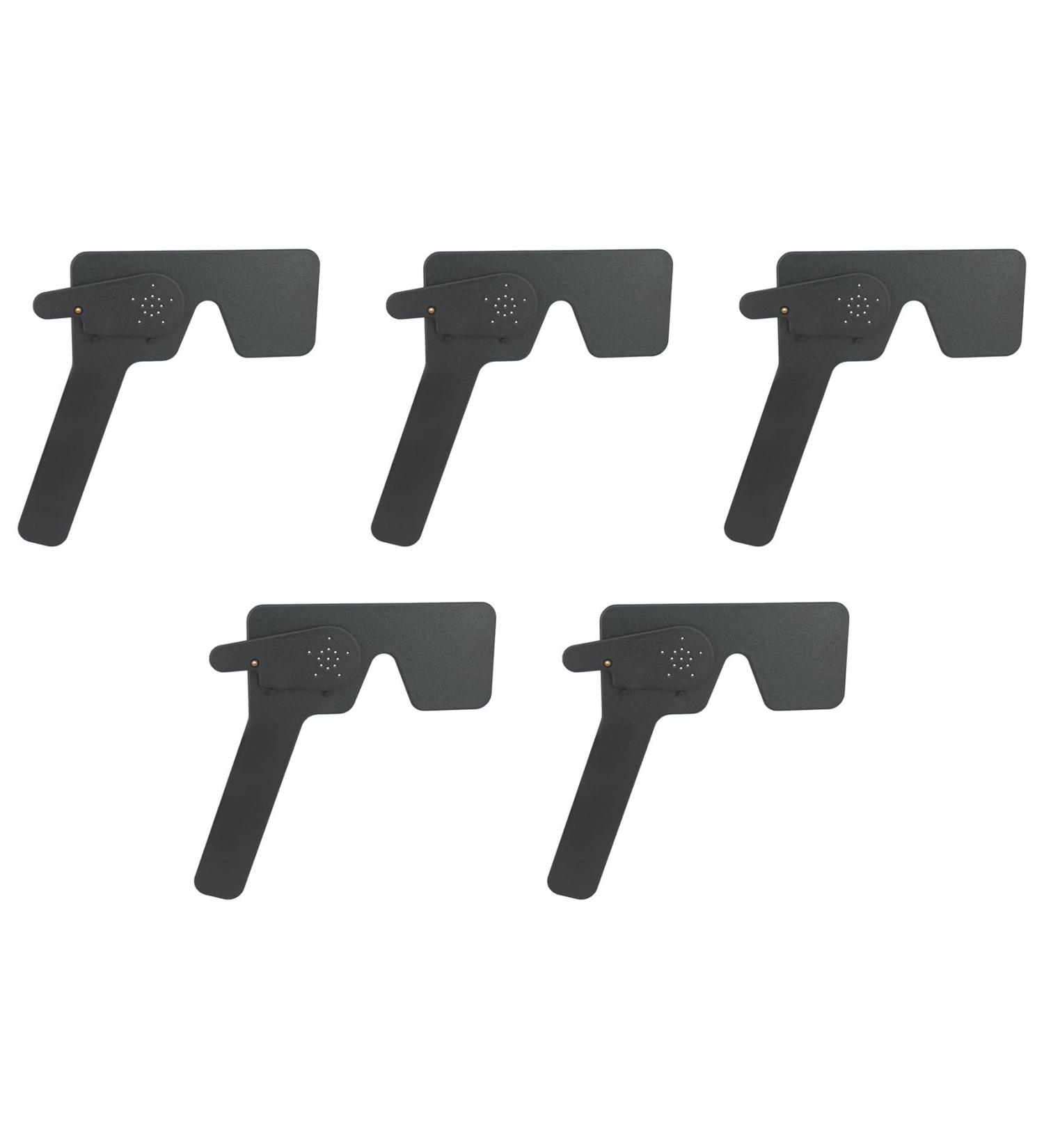 Buy Bonkshire 5X Professional Ophthalmic Lorgnette - 17 Pinhole Black Plastic Vision Test - International Shipping Available - Buy Online on GoSupps.com