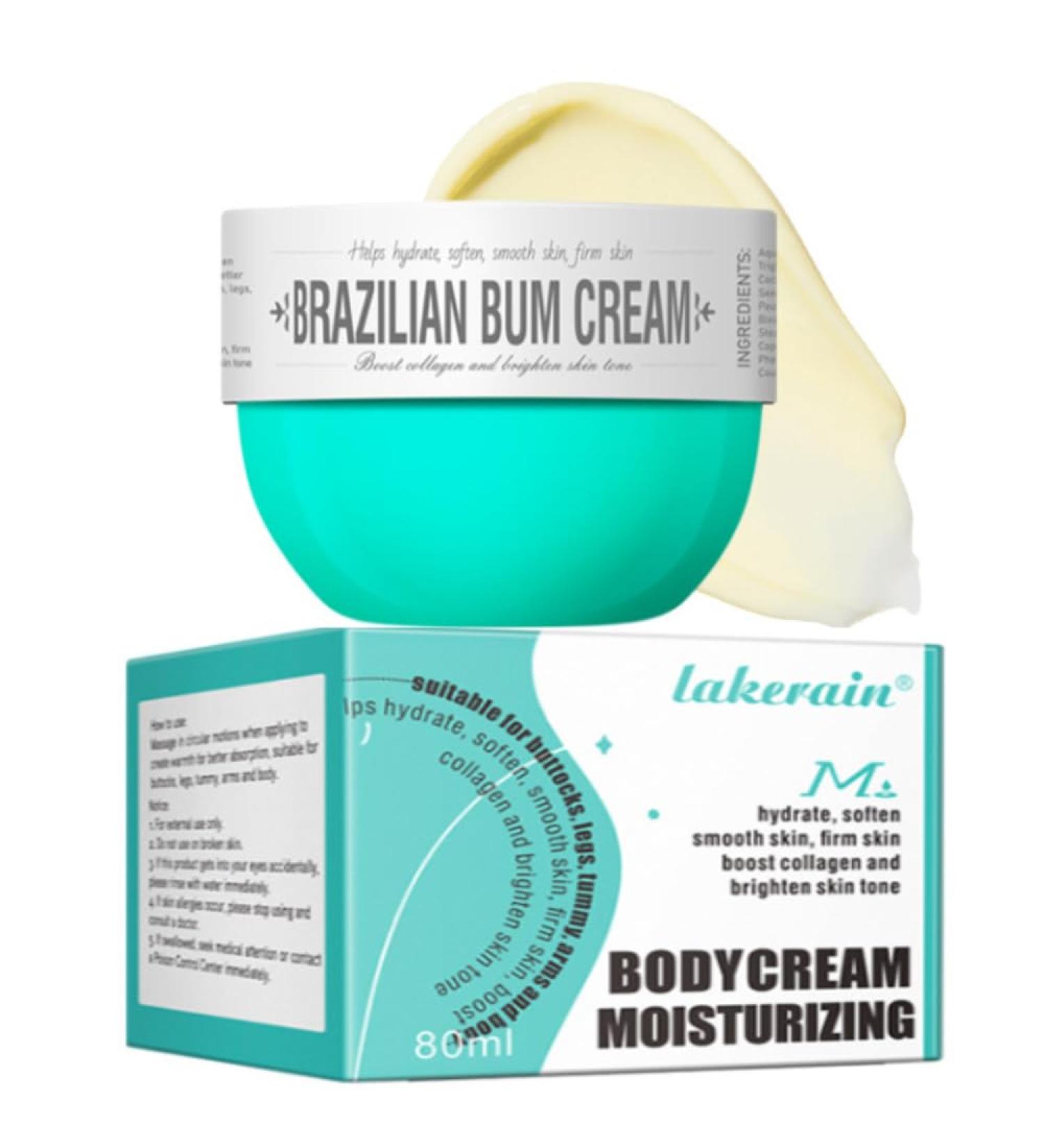 Bum Bum Cream Moisturizing Body Cream Brighten Body Skin Repair Smoothing Bum Cream Lift Firm and Reduce Cellulite for a Beautiful Derriere Long-lasting Fragrance Bum Bum Cream 80ML(#3) - Buy Online on GoSupps.com