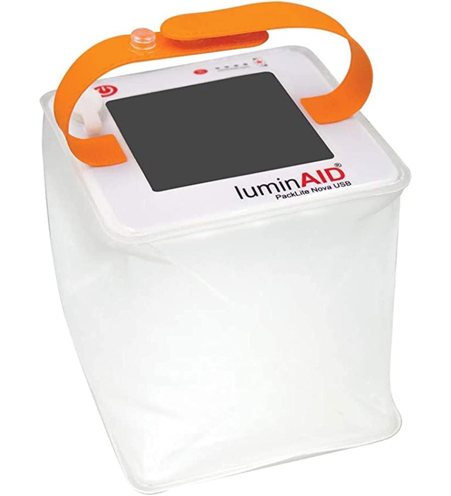 LuminAID PackLite Nova USB Solar Inflatable Waterproof Light Bright White - Buy Online on GoSupps.com