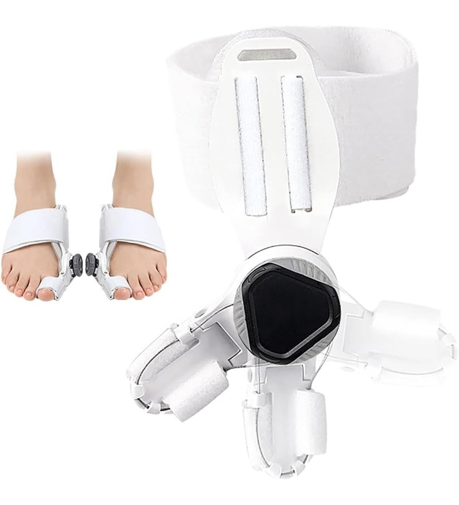 ZIROXI Bunion Orthotics Toe Corrector with Silicone Pad - Adjustable for Correct Transverse Arch - 2PCS (White) - Buy Online on GoSupps.com